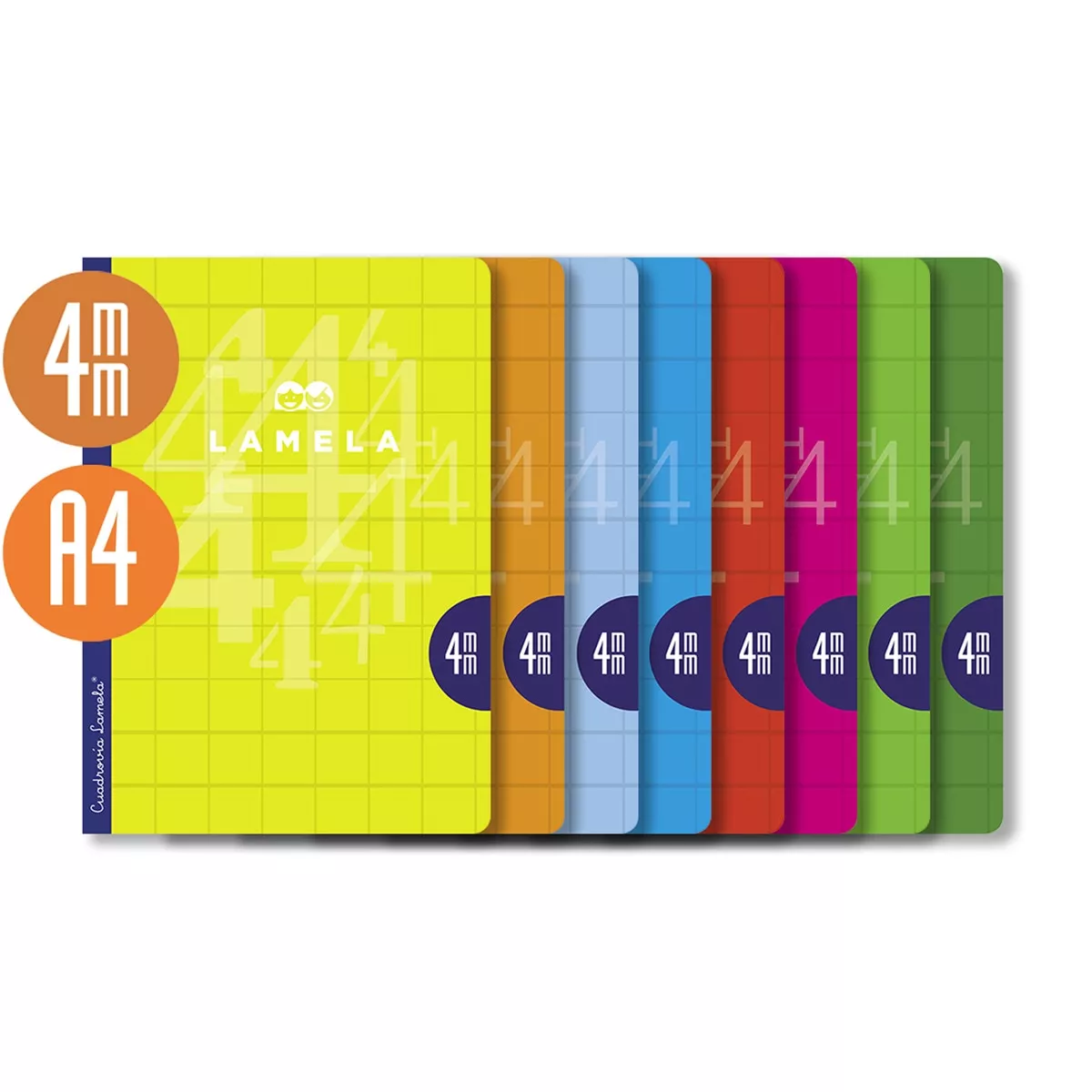 Lamela - Libreta A4 4Mm Tapa Cartoncillo Colores Surtido En Oferta Lamela - Libreta A4 4Mm Tapa Cartoncillo Colores Surtido Barato