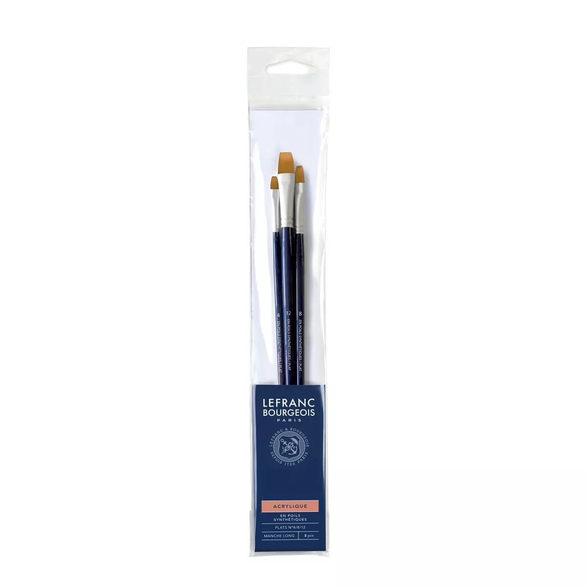 L&Amp;B - Set 3 Pinceles Planos Largo En Oferta L&Amp;B - Set 3 Pinceles Planos Largo Barato