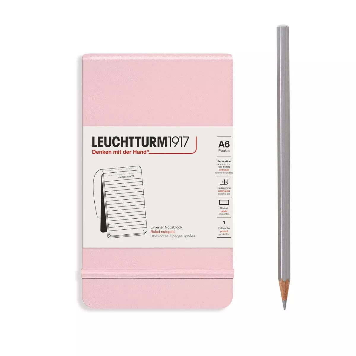 Leuchtturm1917 - Bloc Reporter A6 Lineas Tapa Dura Powder En Oferta Leuchtturm1917 - Bloc Reporter A6 Lineas Tapa Dura Powder Barato