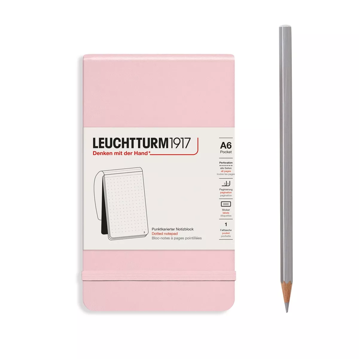 Leuchtturm1917 - Bloc Reporter A6 Puntos Tapa Dura Powder En Oferta Leuchtturm1917 - Bloc Reporter A6 Puntos Tapa Dura Powder Barato