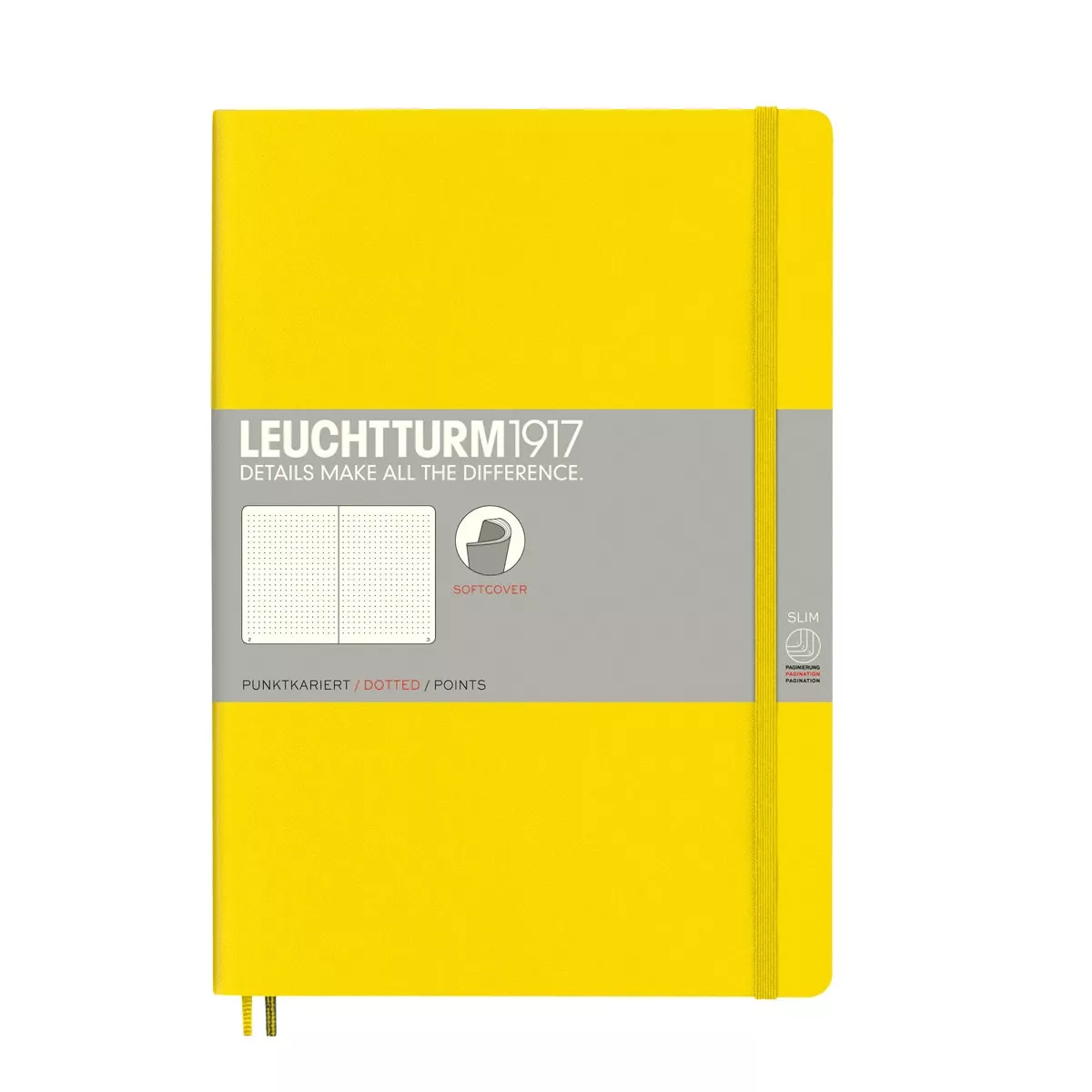 LEUCHTTURM1917 - Cuaderno De Notas B5 Tapa Blanda Puntos Limón barato