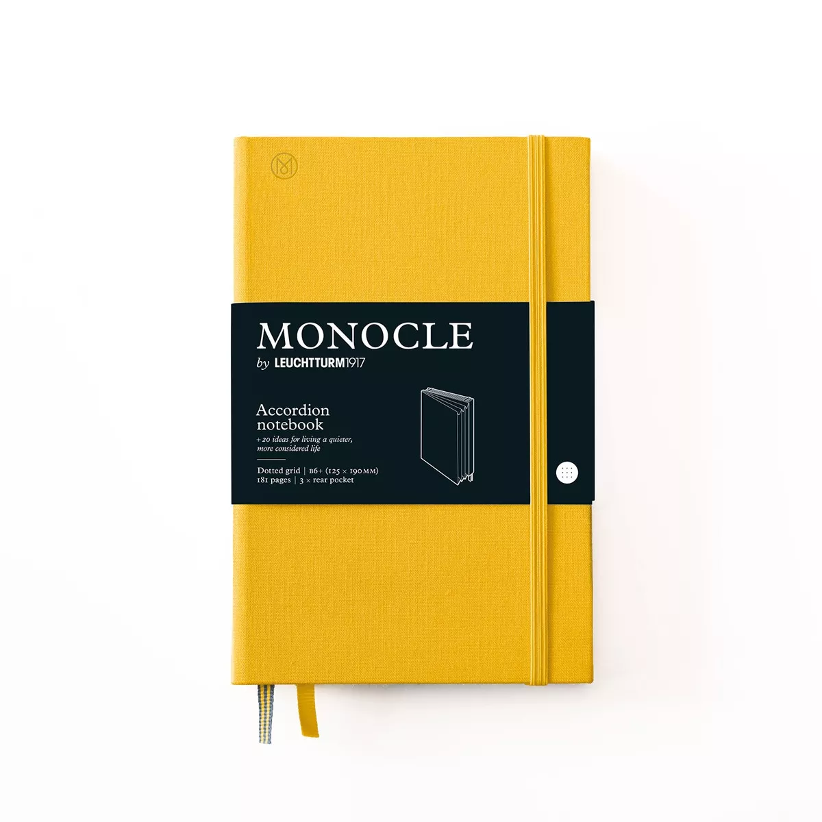 Leuchtturm1917 - Libreta Notebook Monocle Paperback Con Acordeón Puntos Tapa Dura Lino Amarillo En Oferta Leuchtturm1917 - Libreta Notebook Monocle Paperback Con Acordeón Puntos Tapa Dura Lino Amarillo Barato