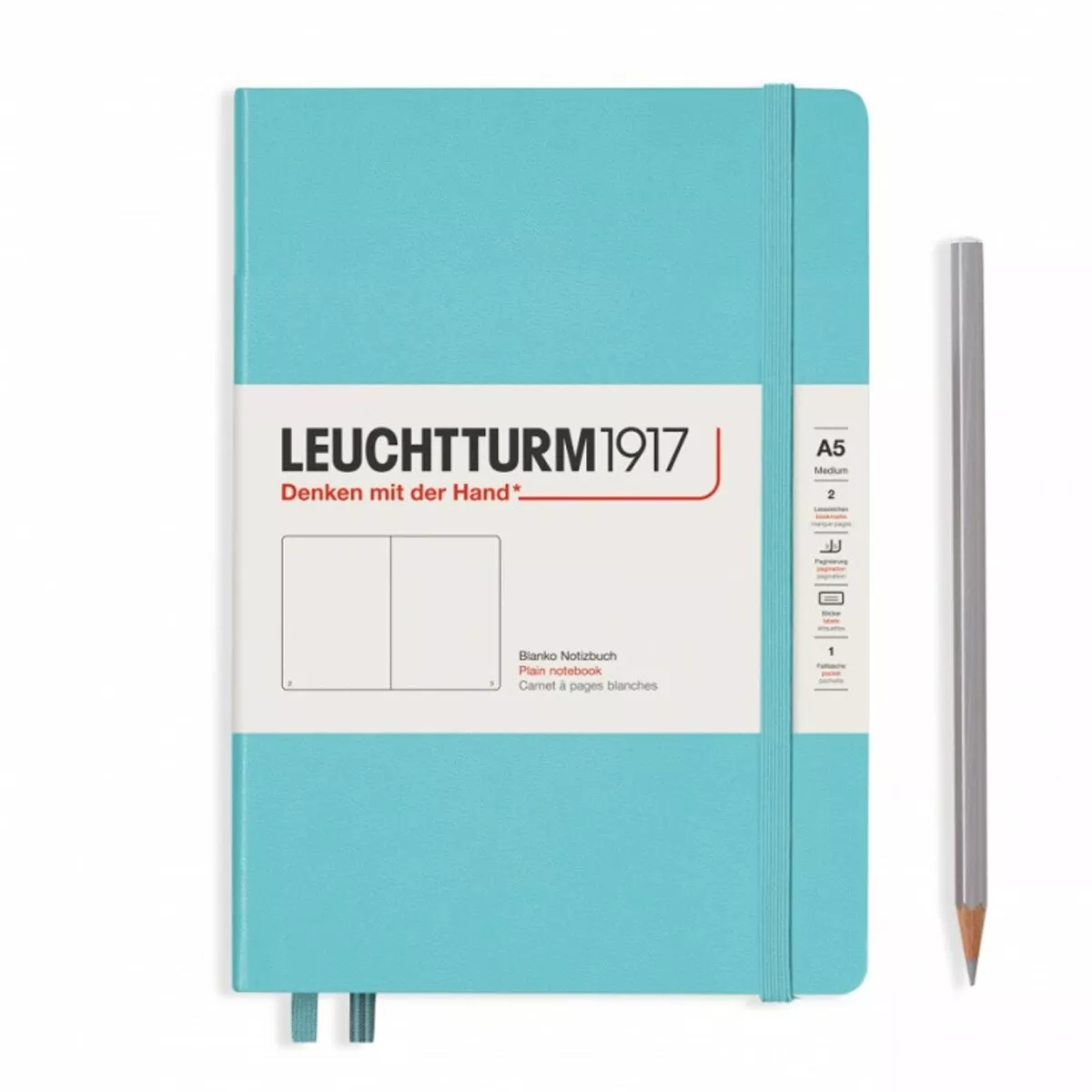 LEUCHTTURM1917 - Notebook A5 Lisa Tapa Dura Aquamarine barato