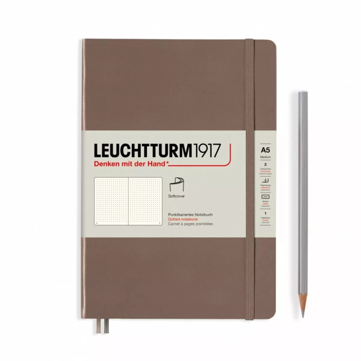 Leuchtturm1917 - Notebook A5 Puntos Tapa Blanda Warm Earth En Oferta Leuchtturm1917 - Notebook A5 Puntos Tapa Blanda Warm Earth Barato