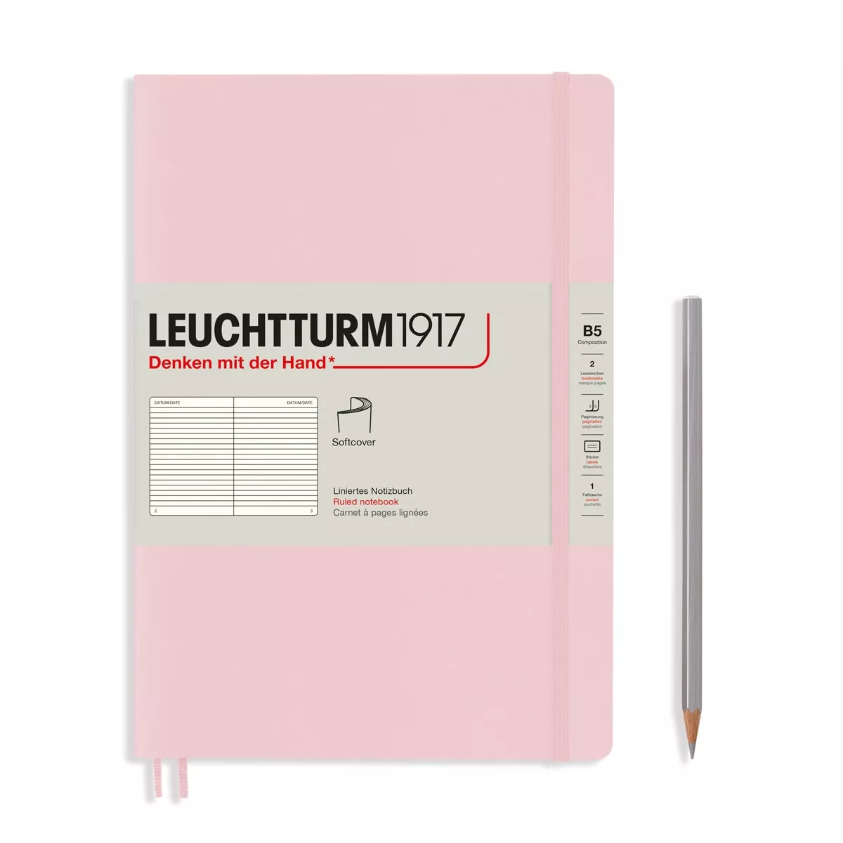Leuchtturm1917 - Notebook B5 Lineas Tapa Blanda Powder En Oferta Leuchtturm1917 - Notebook B5 Lineas Tapa Blanda Powder Barato