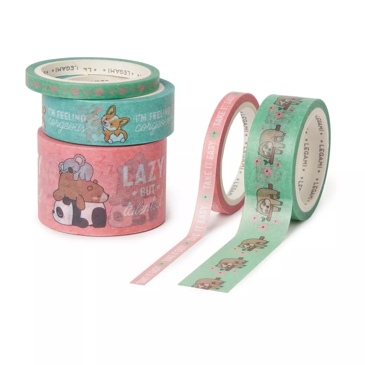 Legami - Set 5 Cintas Adhesivas Cute Animals En Oferta Legami - Set 5 Cintas Adhesivas Cute Animals Barato