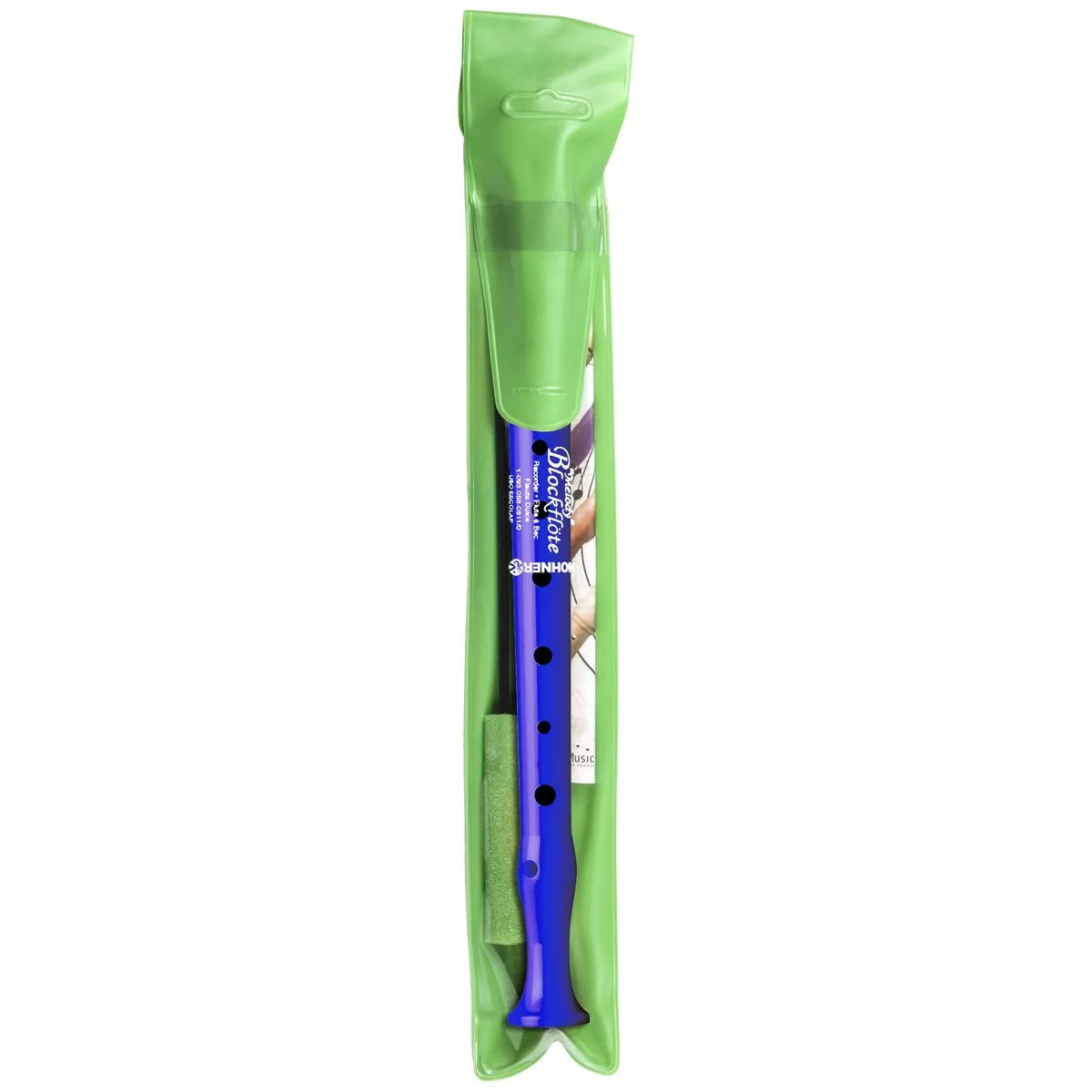 Liderpapel - Flauta Hohner Plástico Color Azul Funda Verde En Oferta Liderpapel - Flauta Hohner Plástico Color Azul Funda Verde Barato
