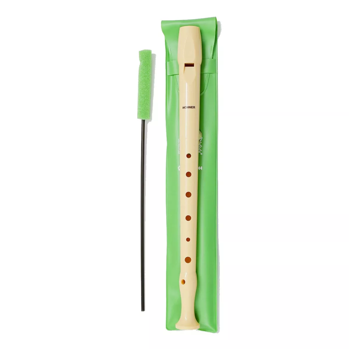 Liderpapel - Flauta Hohner Plástico Color Marfil Funda Verde En Oferta Liderpapel - Flauta Hohner Plástico Color Marfil Funda Verde Barato