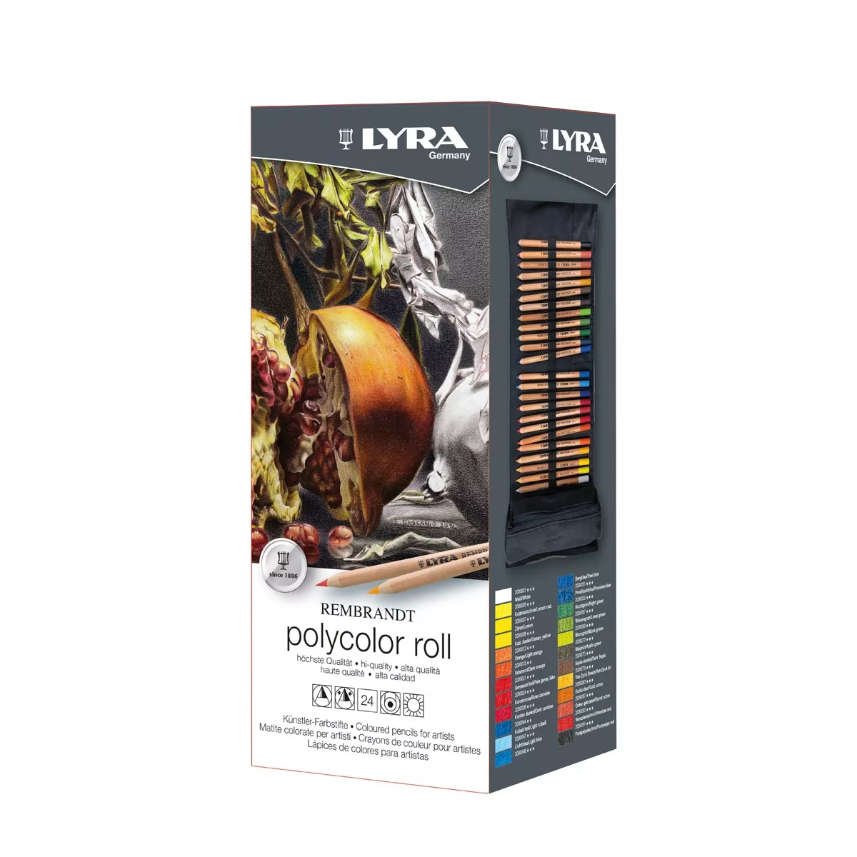 Lyra - Estuche Enrollable De Tela 24 Unidades Rembrandt Polycolor En Oferta Lyra - Estuche Enrollable De Tela 24 Unidades Rembrandt Polycolor Barato