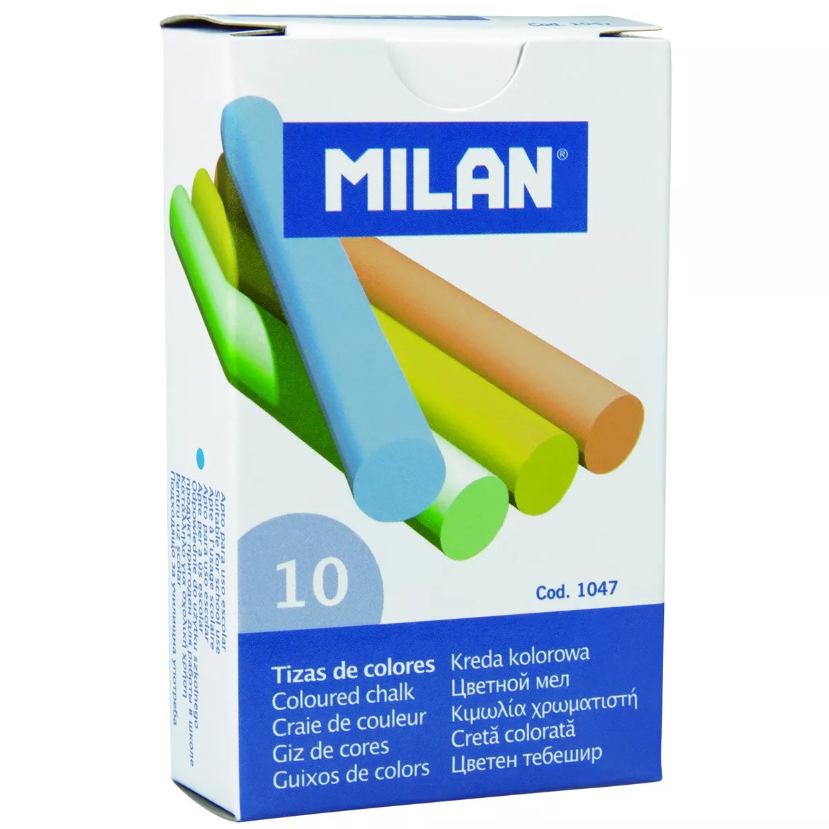 MILAN - Blister 2 Cajas 10 Tizas Color barato