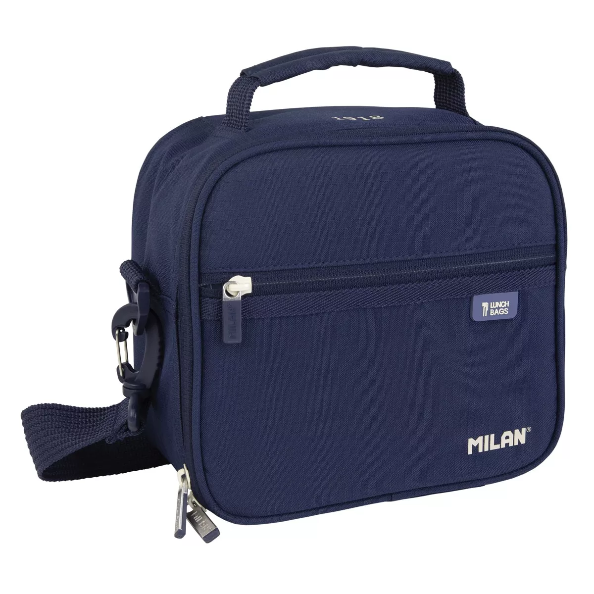 Milan - Bolsa Isotérmica Porta Alimentos Con 3 Recipientes (3,5L) Serie 1918 Azul Marino En Oferta Milan - Bolsa Isotérmica Porta Alimentos Con 3 Recipientes (3