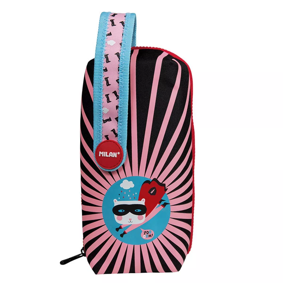 Milan - Kit 4 Estuches Con Contenido Super Heroes Rosa En Oferta Milan - Kit 4 Estuches Con Contenido Super Heroes Rosa Barato