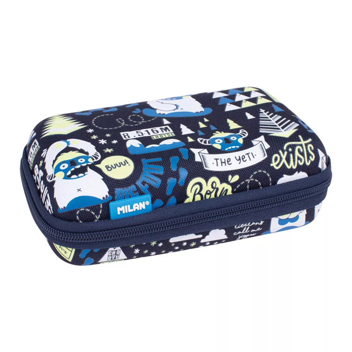 Milan - Kit Semirrígido 2 Estuches Con Contenido Serie Especial The Yeti Azul Marino En Oferta Milan - Kit Semirrígido 2 Estuches Con Contenido Serie Especial The Yeti Azul Marino Barato