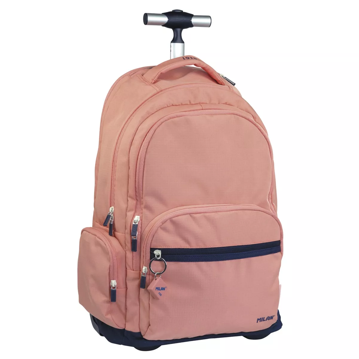 Milan - Mochila 4 Cremalleras (25 L) Serie 1918, Rosa En Oferta Milan - Mochila 4 Cremalleras (25 L) Serie 1918