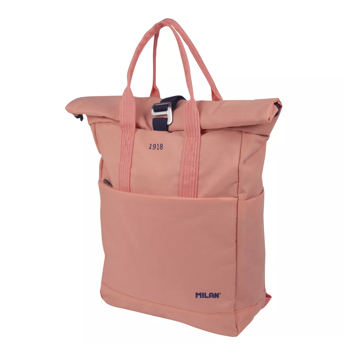 Milan - Mochila Con Cierre Superior Enrollable (10L) Serie 1918 Rosa En Oferta Milan - Mochila Con Cierre Superior Enrollable (10L) Serie 1918 Rosa Barato