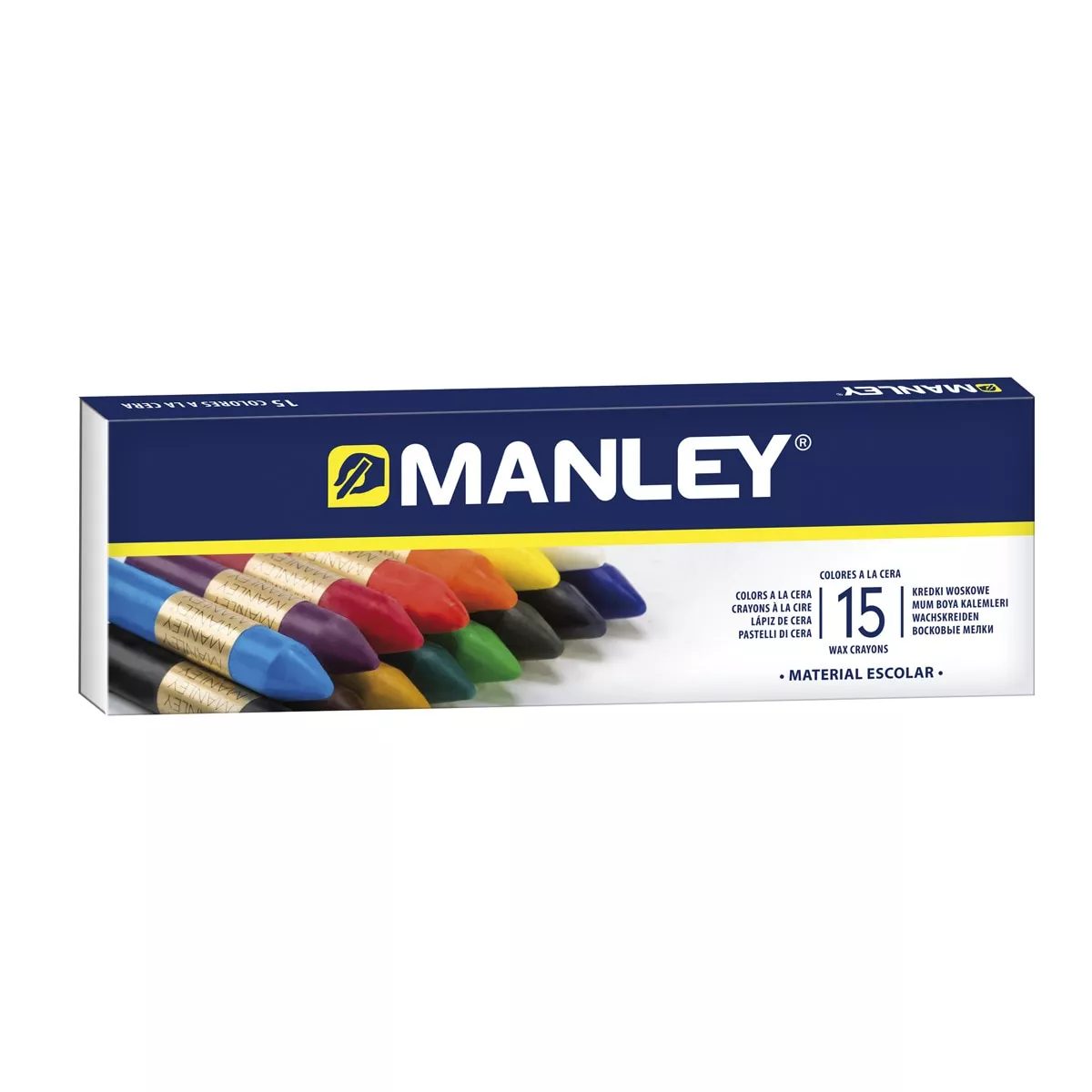 Manley - Caja De Cartón De 15 Ceras En Oferta Manley - Caja De Cartón De 15 Ceras Barato