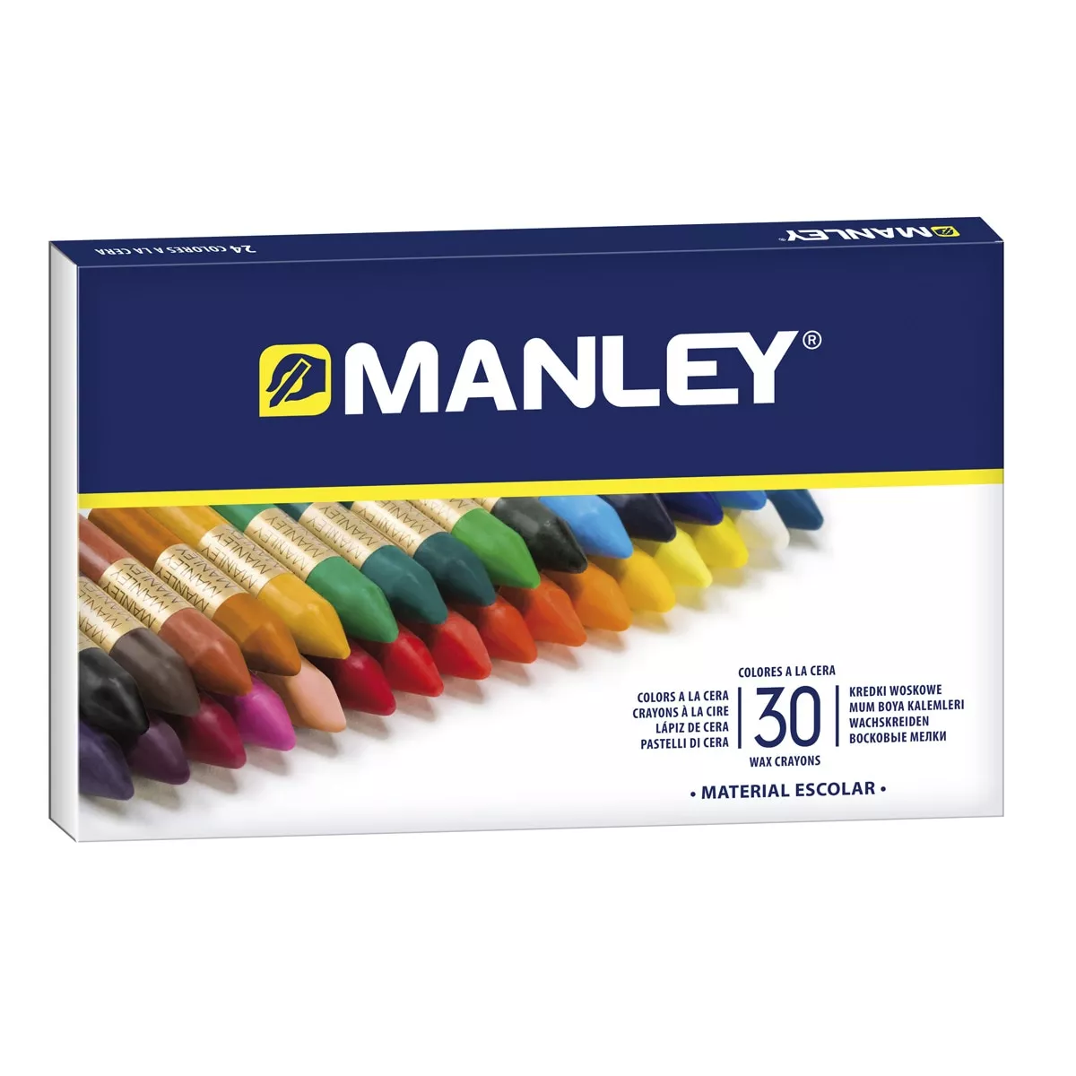 Manley - Estuche 30 Ceras En Oferta Manley - Estuche 30 Ceras Barato