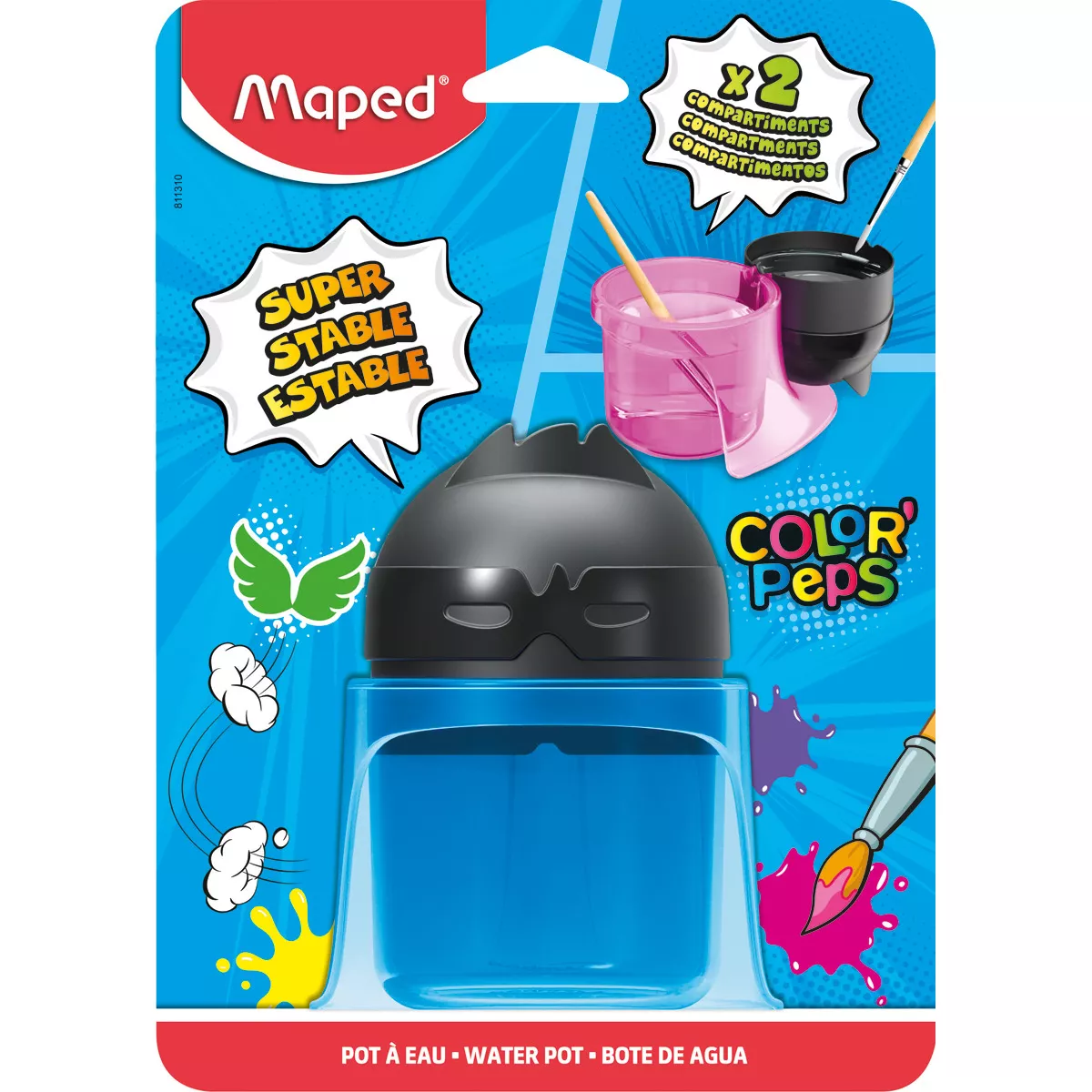 Maped - Bote Para Agua Super Héroes Color' Peps En Oferta Maped - Bote Para Agua Super Héroes Color' Peps Barato