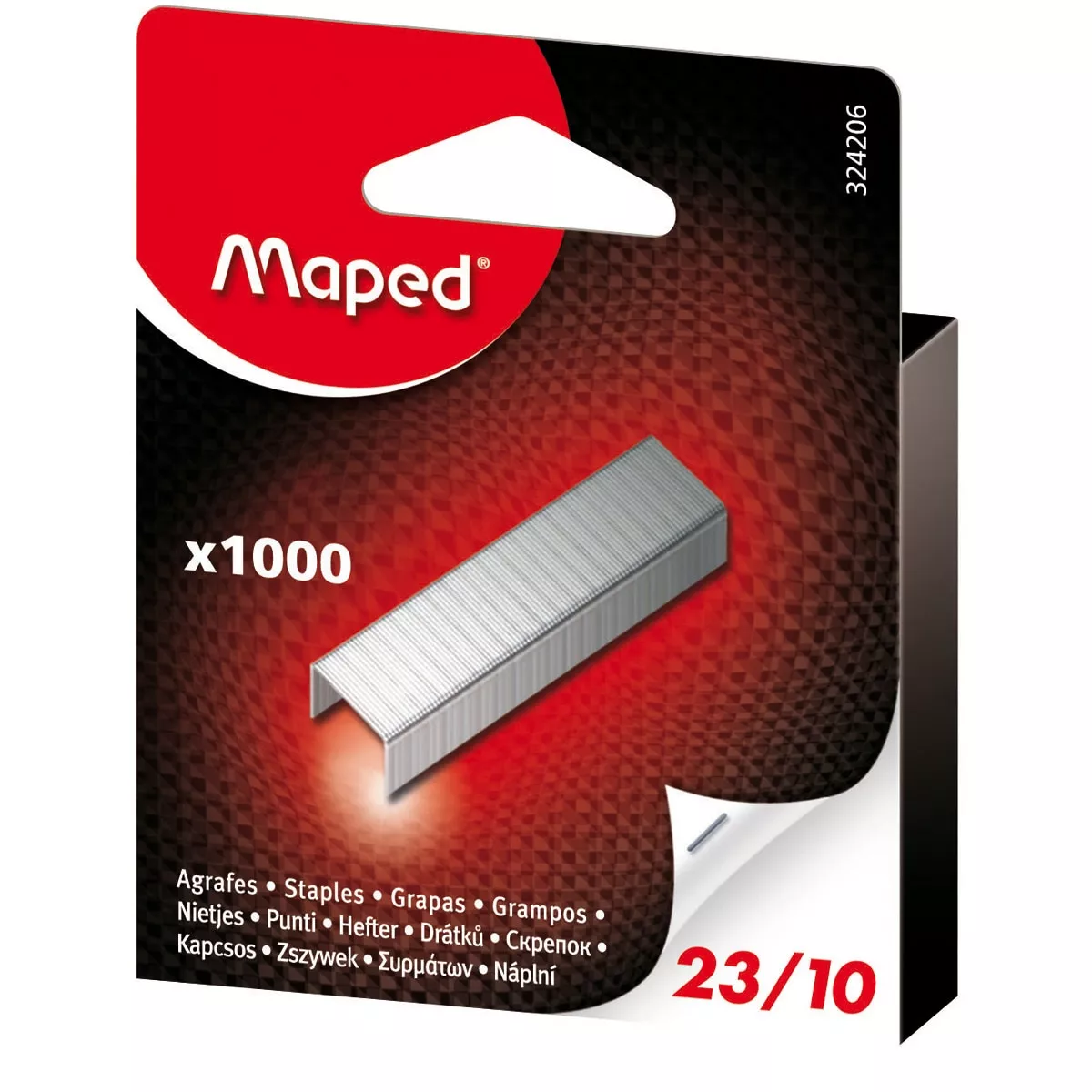 Maped - Caja Colgable De 1.000 Grapas Nº 23/10 En Oferta Maped - Caja Colgable De 1.000 Grapas Nº 23/10 Barato