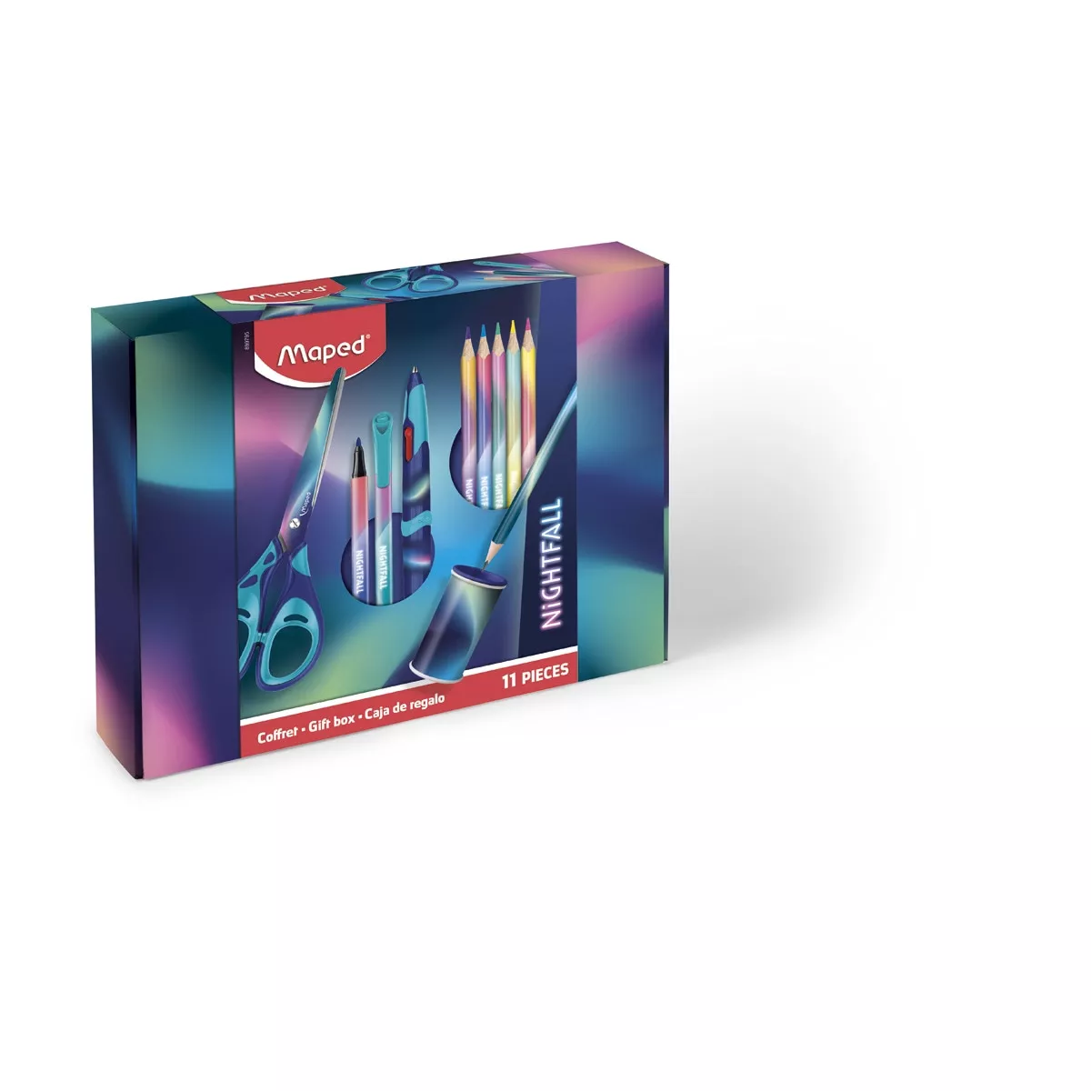 Maped - Caja Set Regalo 11 Piezas Nightfall Multicolor En Oferta Maped - Caja Set Regalo 11 Piezas Nightfall Multicolor Barato