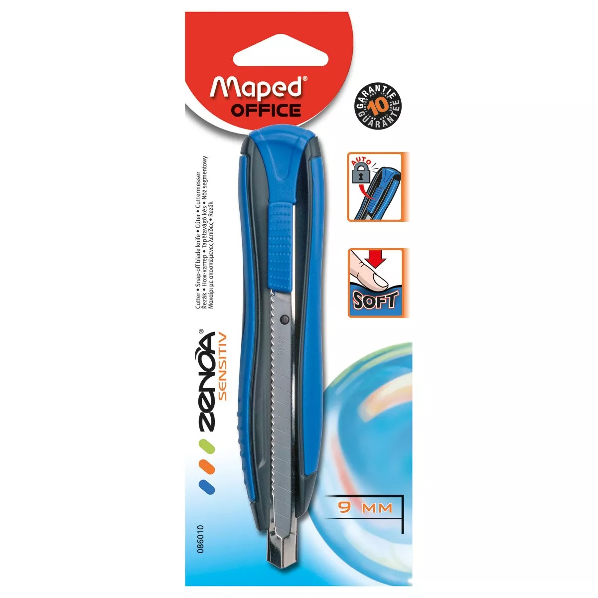Maped - Cutter Zenoa Sensitive Azul En Oferta Maped - Cutter Zenoa Sensitive Azul Barato