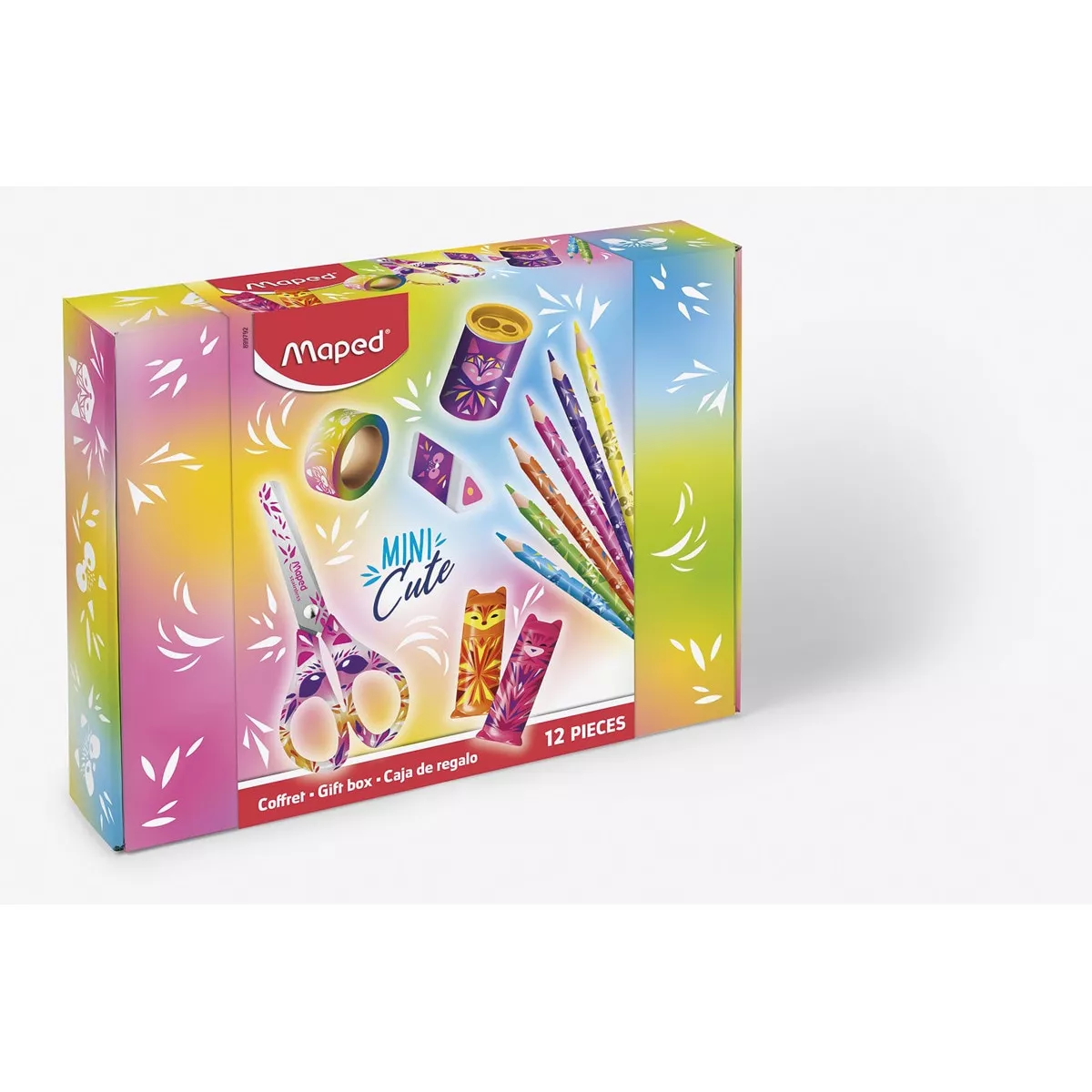 Maped - Pack Caja Regalo Con 12 Piezas Mini Cute Multicolor barato
