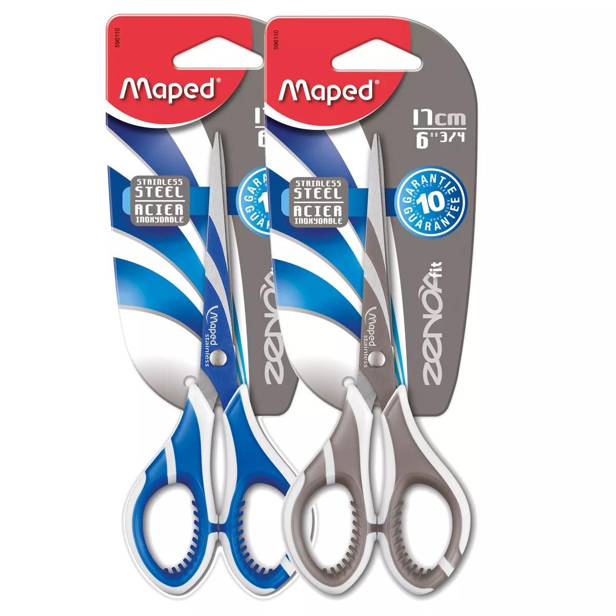 Maped - Tijera 17 Cm Zenoa Fit Soft barato