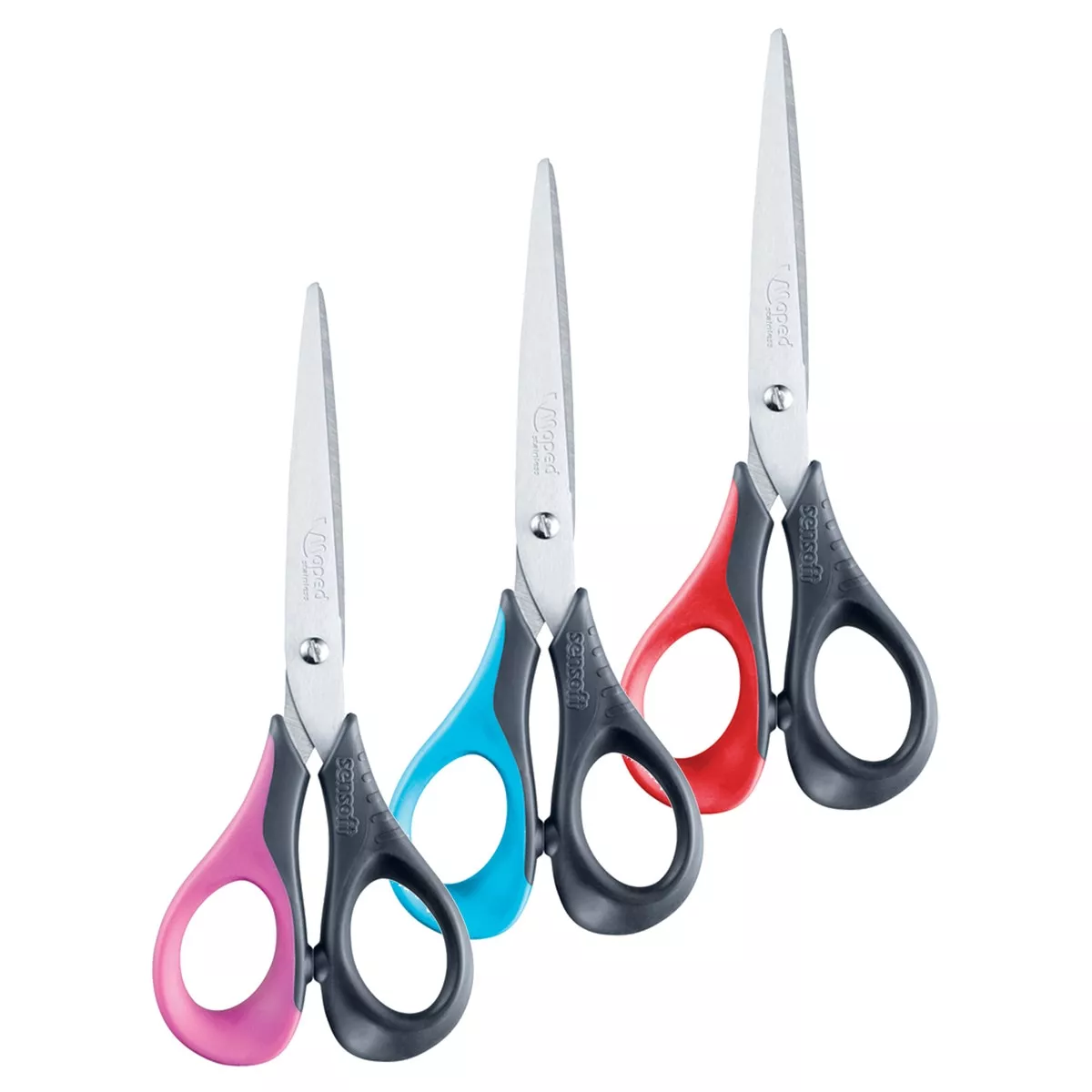 Maped - Tijeras Sensoft De 16Cm Asimétricas Con Agarre Ergonómico Y Anillas Flexibles Colores Surtidos En Oferta Maped - Tijeras Sensoft De 16Cm Asimétricas Con Agarre Ergonómico Y Anillas Flexibles Colores Surtidos Barato