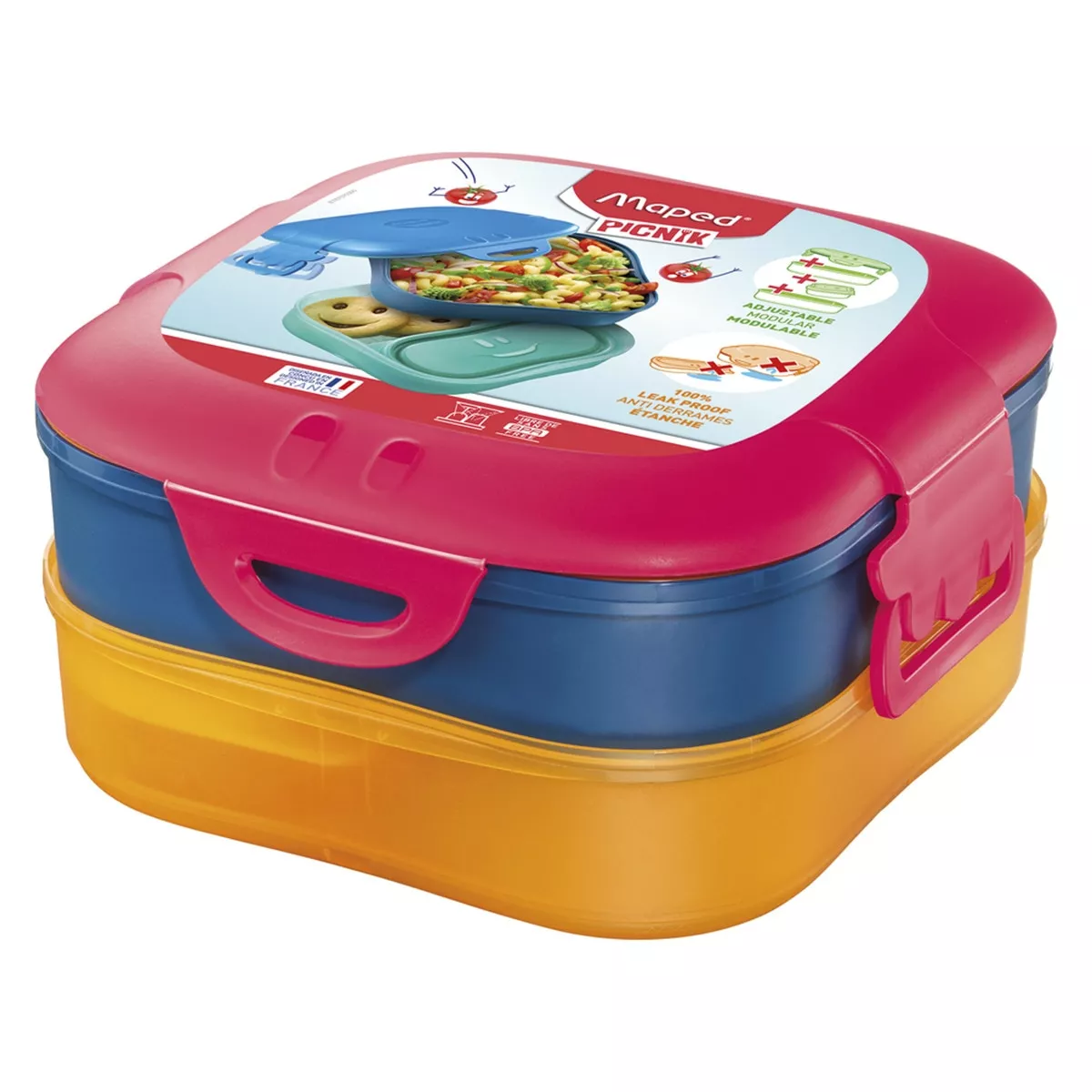 Maped - Tupper De Alimentos 3 En 1 Con 2 Compatimentos En Oferta Maped - Tupper De Alimentos 3 En 1 Con 2 Compatimentos Barato