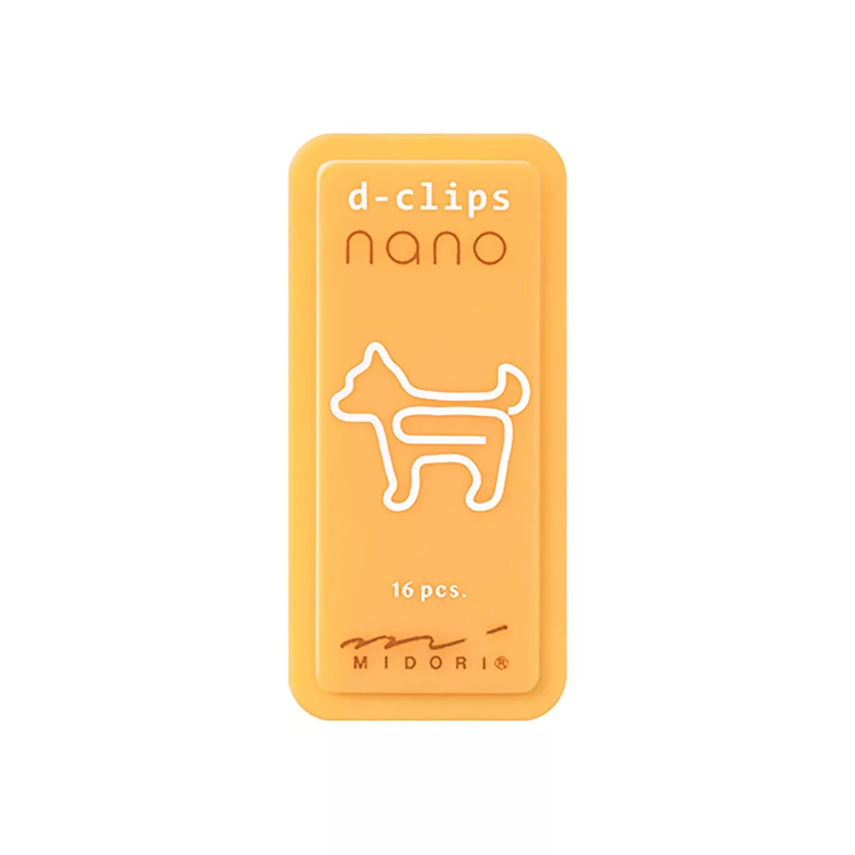 Midori - Clips De Acero Perro Naranja En Oferta Midori - Clips De Acero Perro Naranja Barato