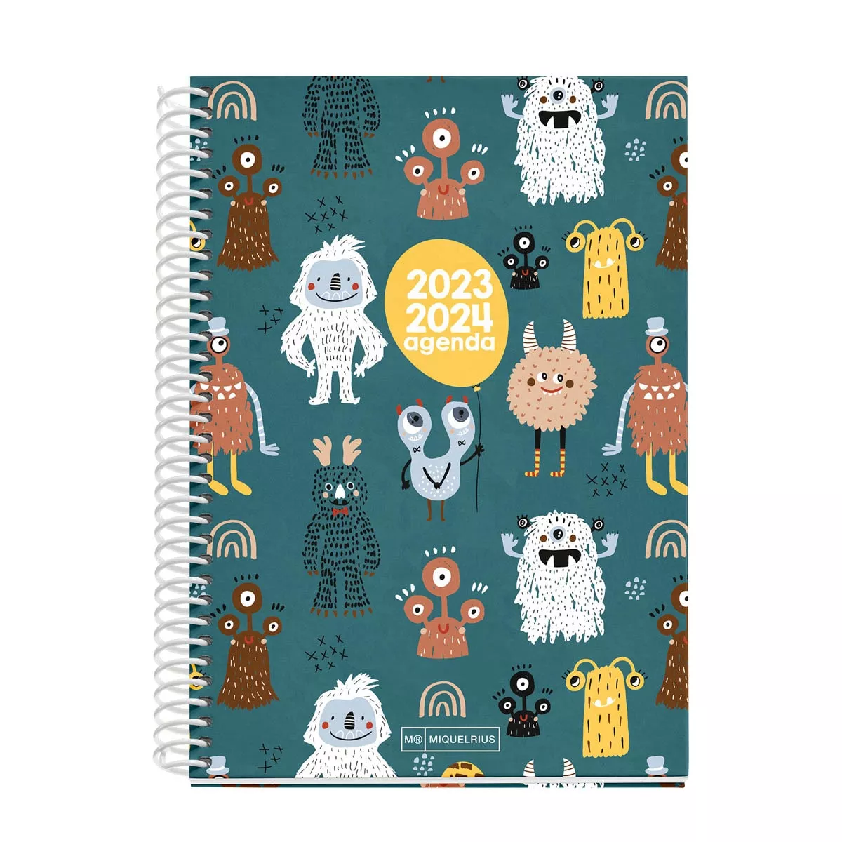 Miquelrius - Agenda Escolar 2023-2024 Plus 15 X 21,3 Cm Semana Vista Monsters Castellano En Oferta Miquelrius - Agenda Escolar 2023-2024 Plus 15 X 21