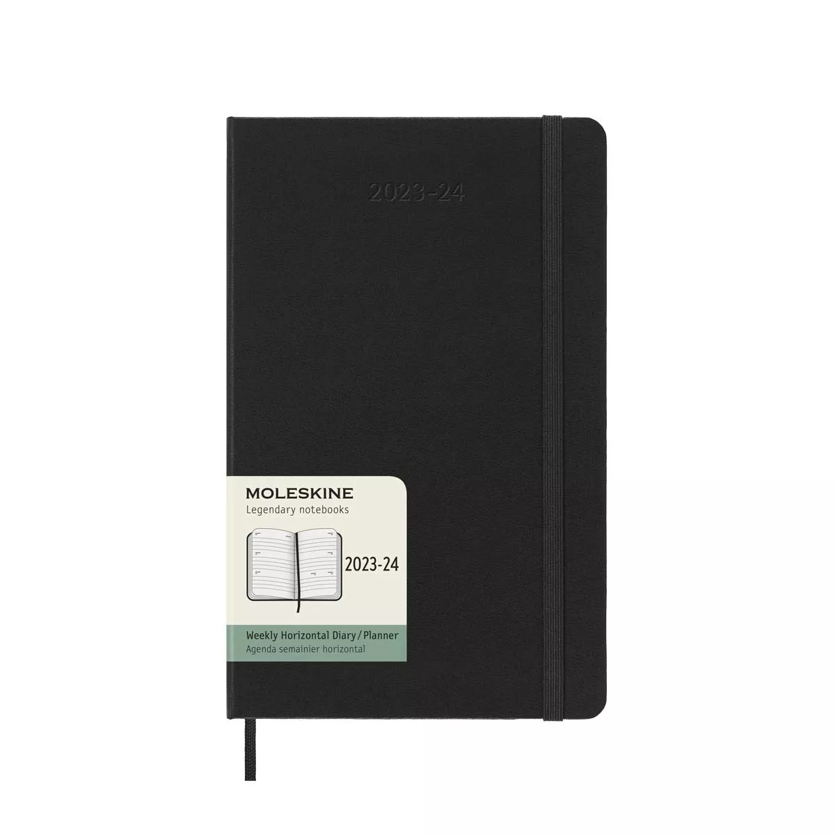 Moleskine - Agenda Large De Julio 2023 A Diciembre 2024 Semana Vista Horizontal Tapa Dura Negro Inglés En Oferta Moleskine - Agenda Large De Julio 2023 A Diciembre 2024 Semana Vista Horizontal Tapa Dura Negro Inglés Barato