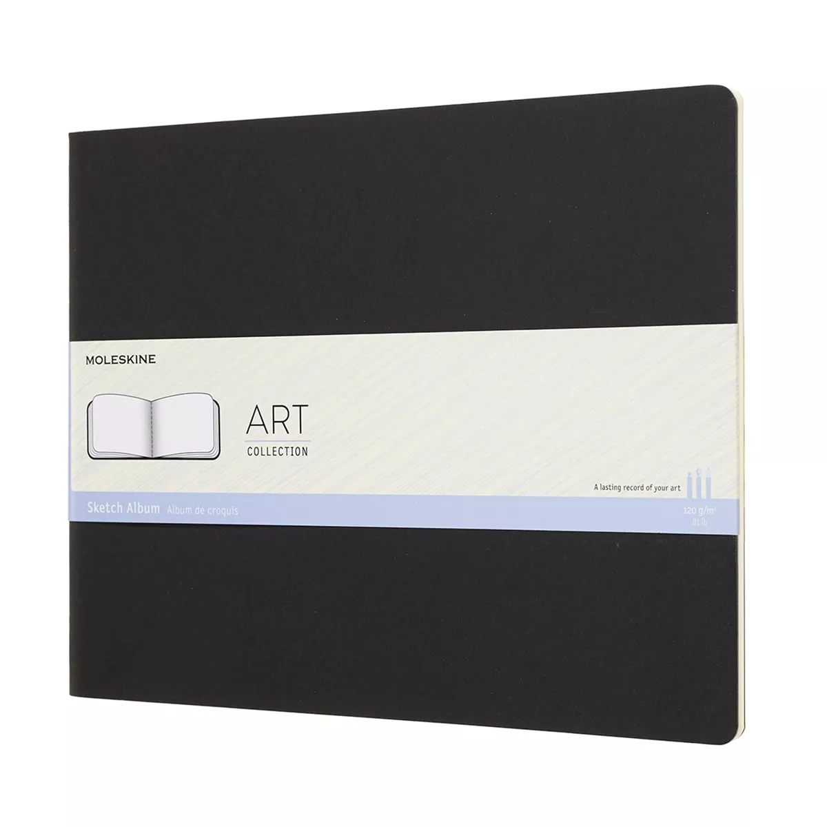 Moleskine - Álbum De Bocetos Hojas Lisas Negro barato