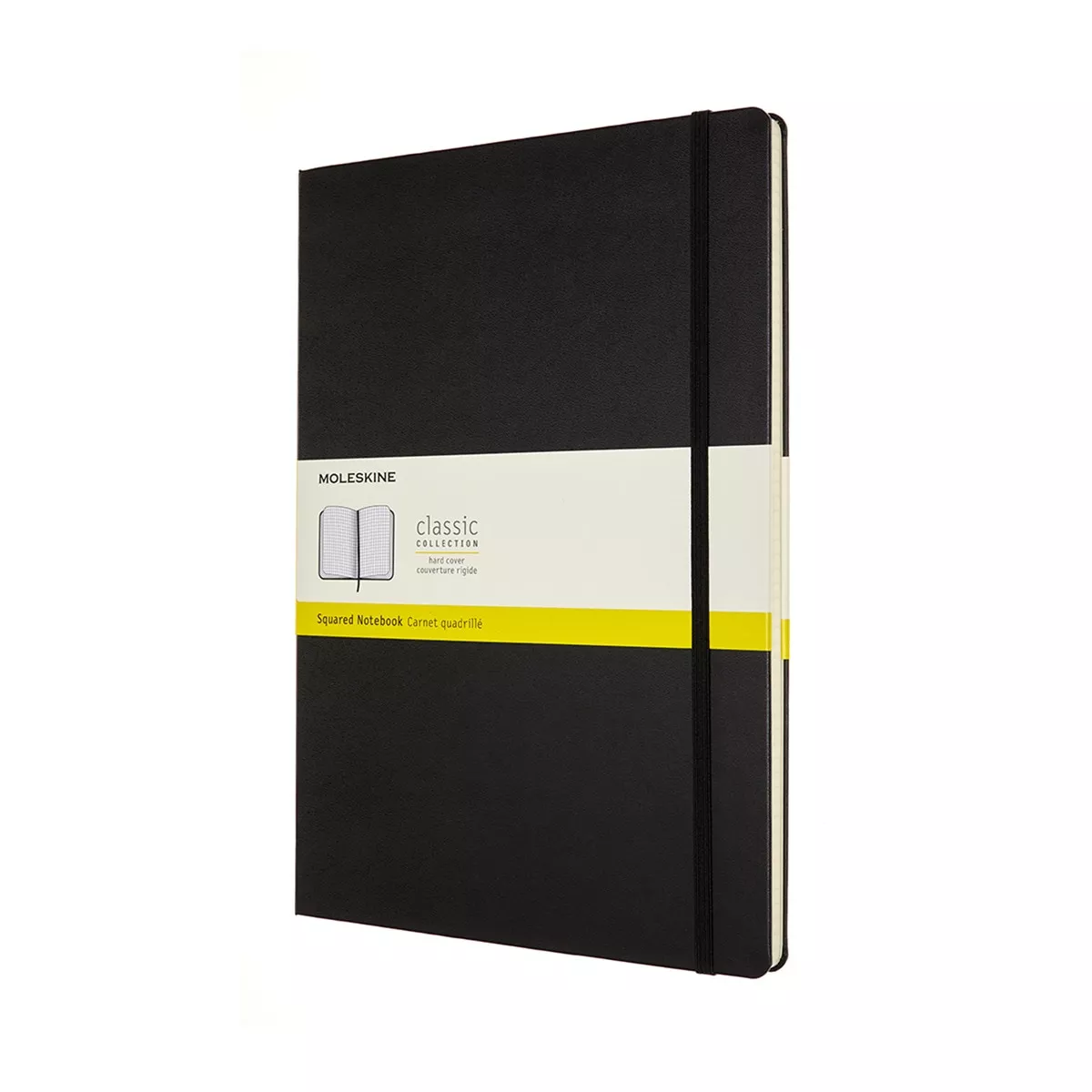 Moleskine - Cuaderno Classic A4 Tapa Dura Hojas Cuadros Negro barato