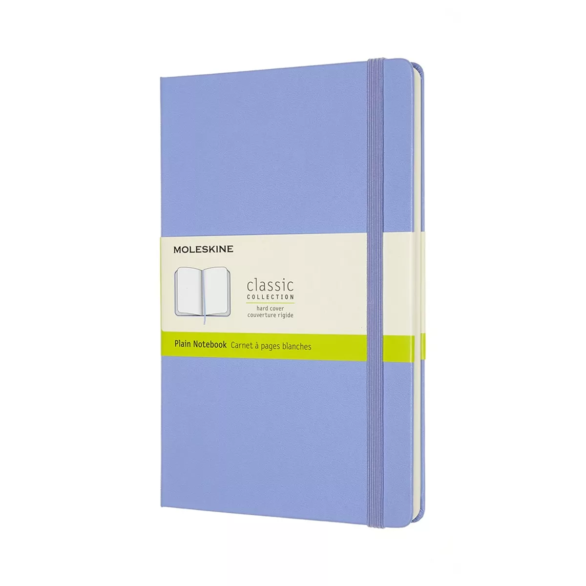 Moleskine - Cuaderno Classic Large Tapa Dura Hojas Lisas Azul Hortensia barato