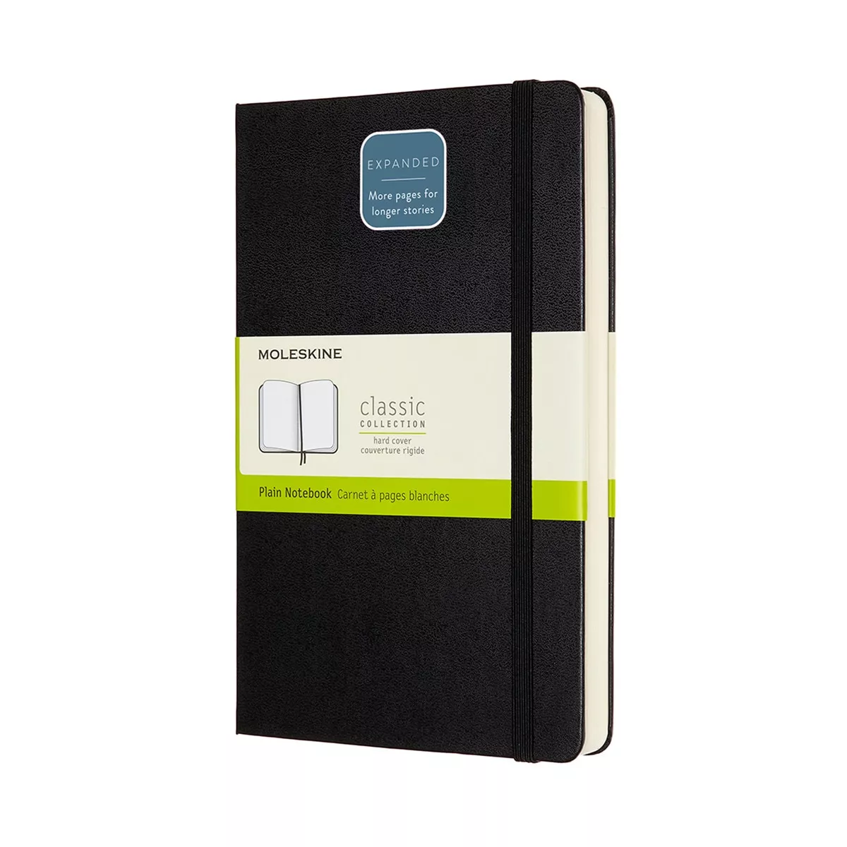 Moleskine - Cuaderno Large Expanded Tapa Dura Hojas Lisas Classic Negro En Oferta Moleskine - Cuaderno Large Expanded Tapa Dura Hojas Lisas Classic Negro Barato