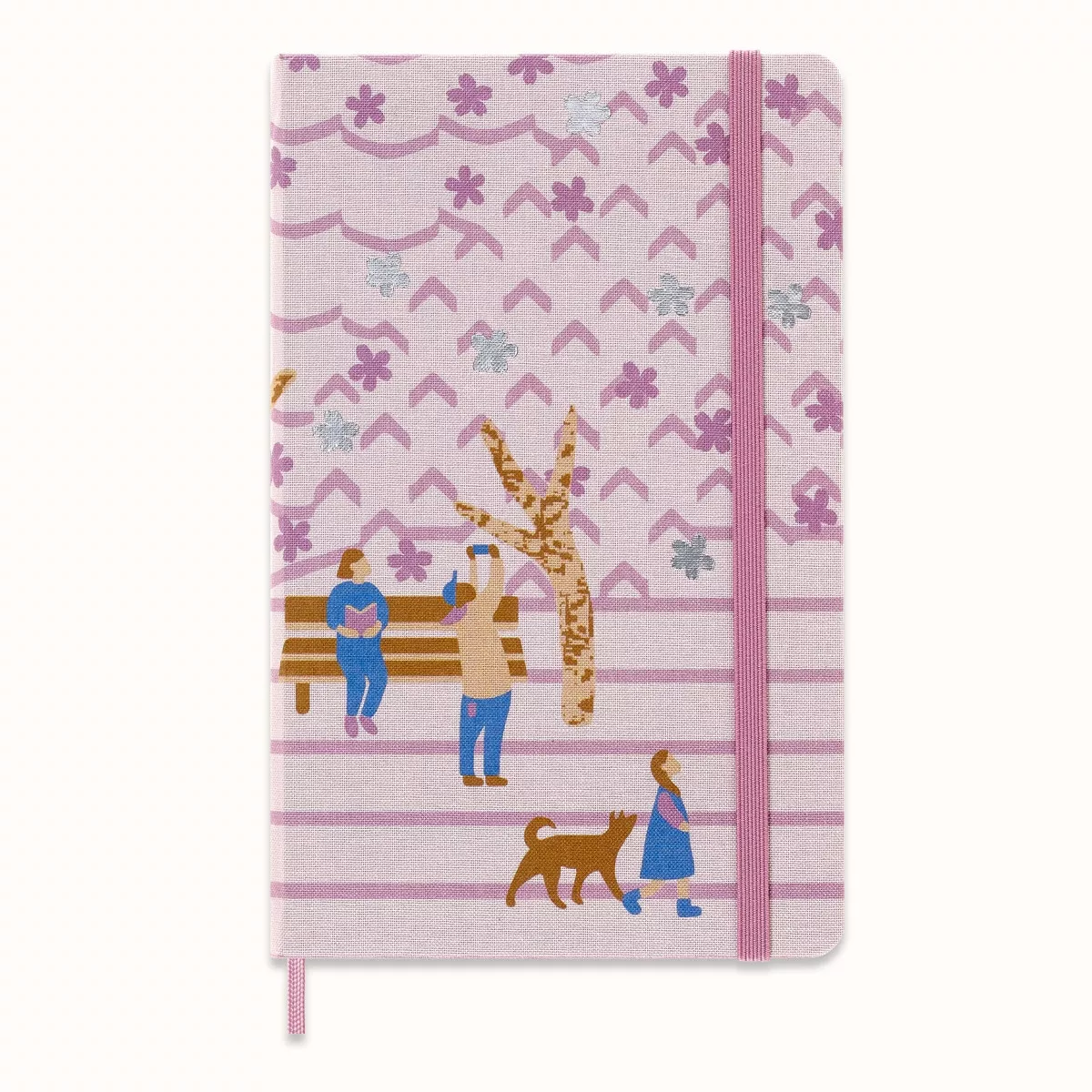 Moleskine - Cuaderno Large Hojas Lisas Edición Limitada Sakura Banco Rosa barato