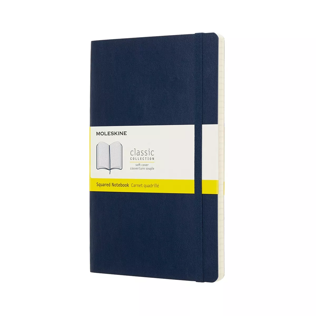 Moleskine - Cuaderno Large Tapa Blanda Hojas Cuadros Classic Azul En Oferta Moleskine - Cuaderno Large Tapa Blanda Hojas Cuadros Classic Azul Barato