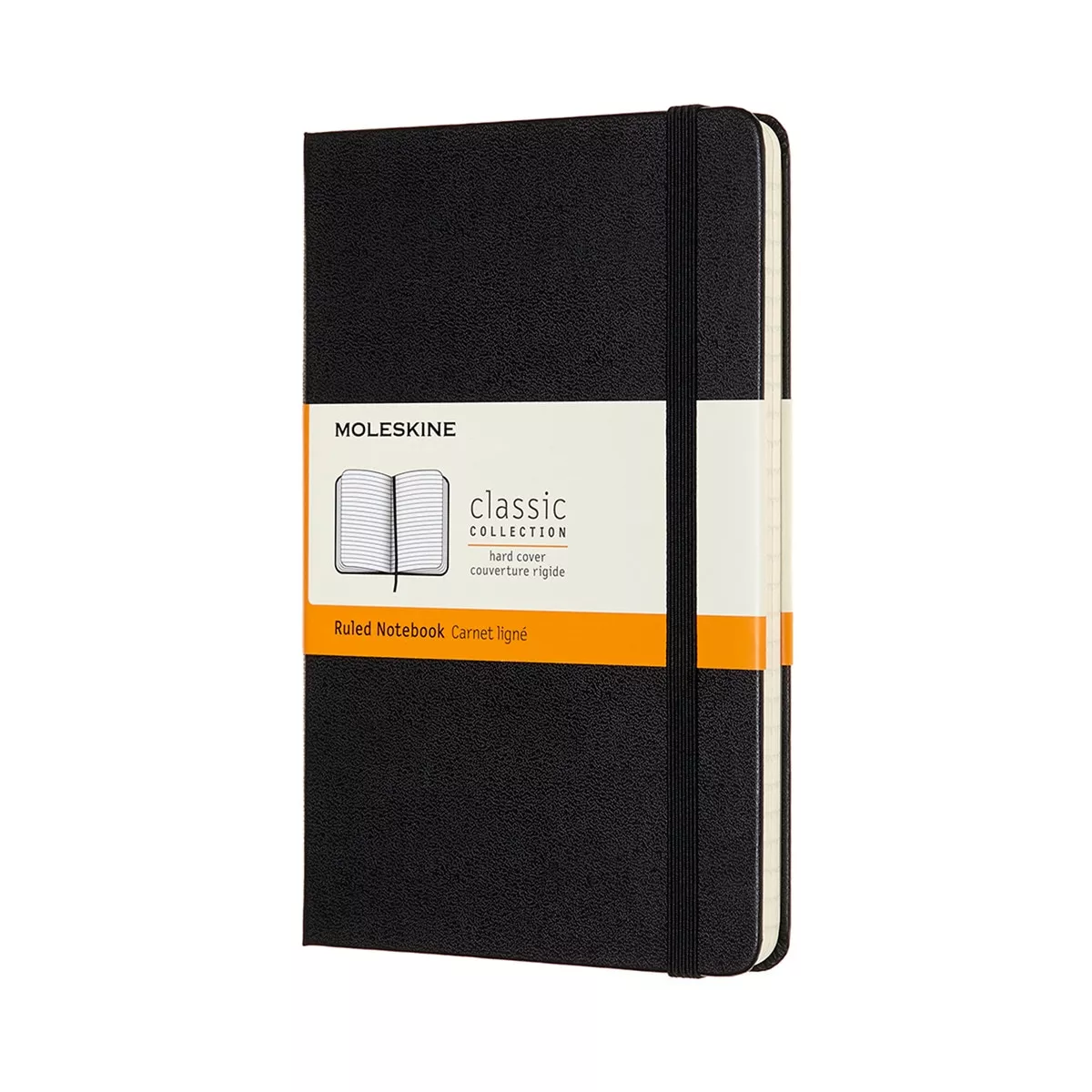 Moleskine - Cuaderno Medium Tapa Dura Hojas Rayadas Classic Negro En Oferta Moleskine - Cuaderno Medium Tapa Dura Hojas Rayadas Classic Negro Barato