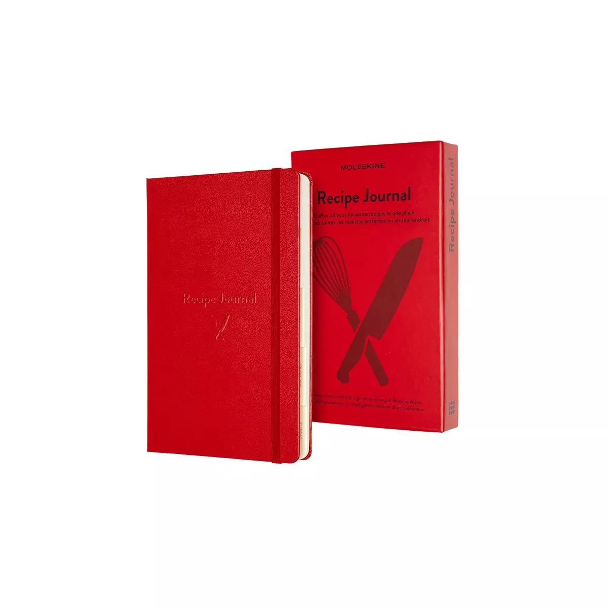 Moleskine - Cuaderno Pasión Recetas Rojo barato