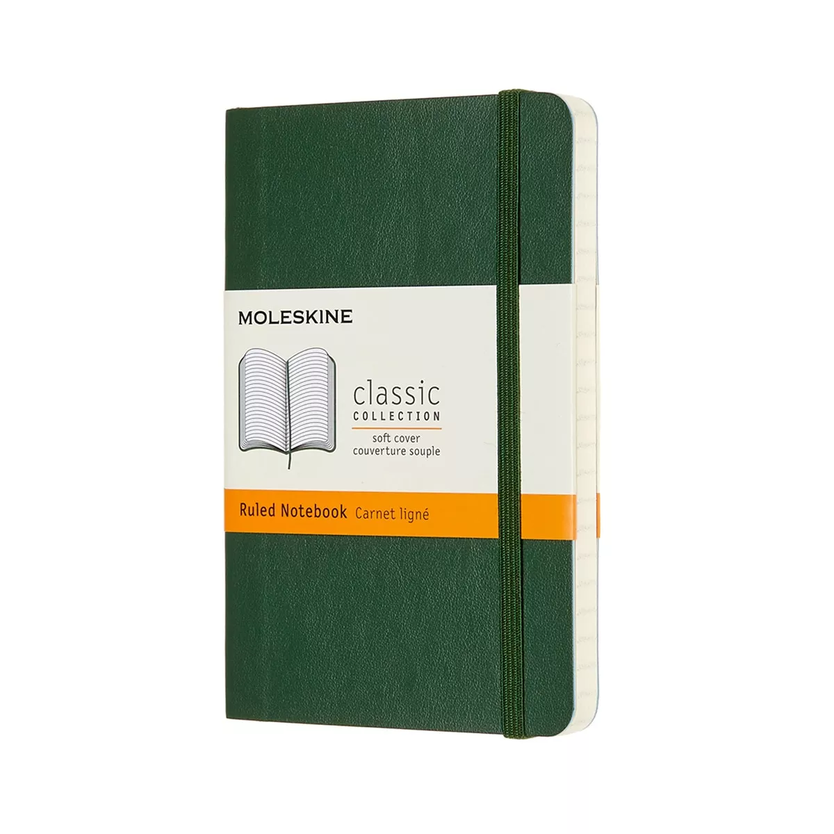 Moleskine - Cuaderno Pocket Tapa Blanda Hojas Rayadas Classic Verde barato