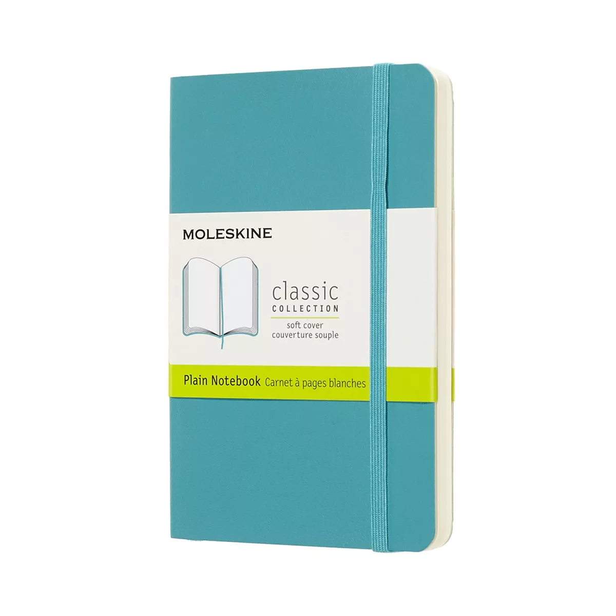 Moleskine - Cuaderno Tapa Blanda Hojas Lisas Classic Azul Arrecife En Oferta Moleskine - Cuaderno Tapa Blanda Hojas Lisas Classic Azul Arrecife Barato