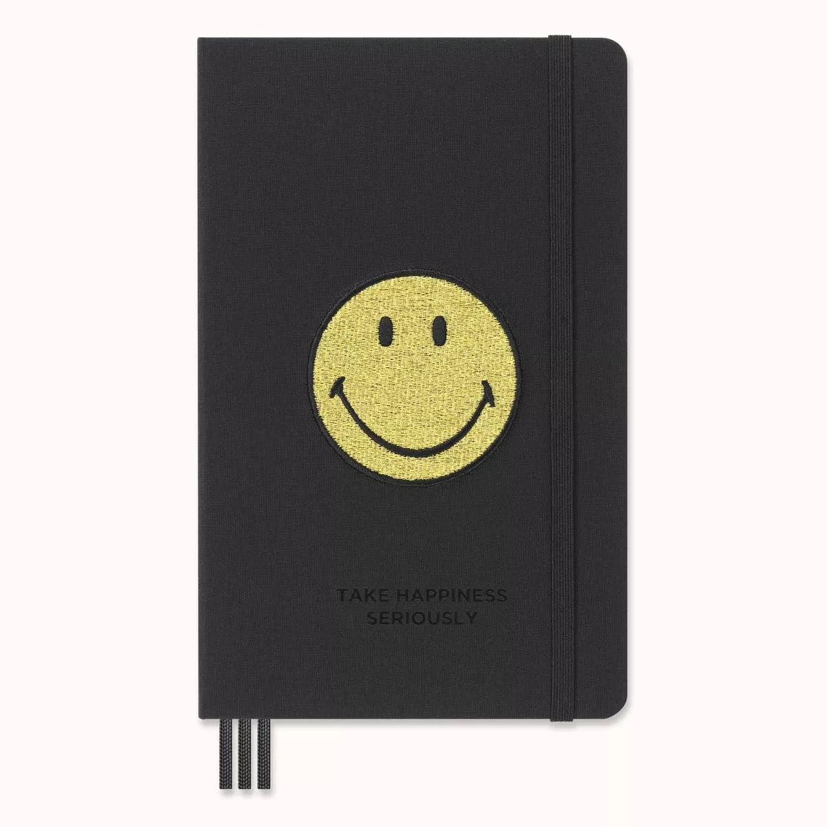 Moleskine - Planificador Sin Fecha Large Edicion Limitada Smiley Negro barato