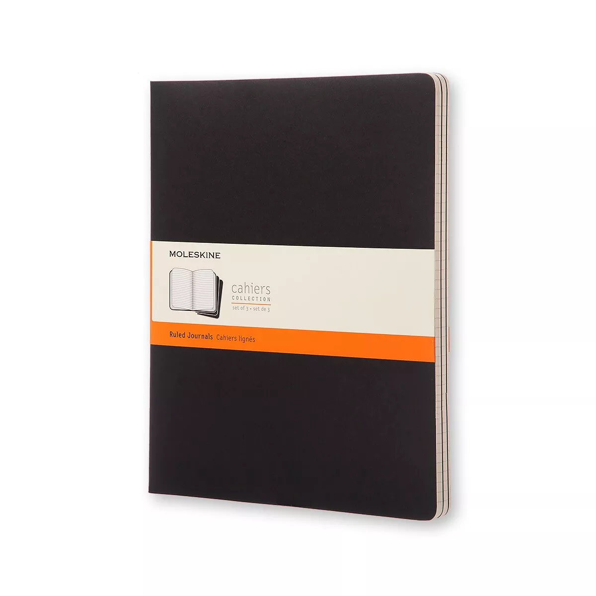 Moleskine - Set 3 Cuadernos A4 Rayadas Negros En Oferta Moleskine - Set 3 Cuadernos A4 Rayadas Negros Barato