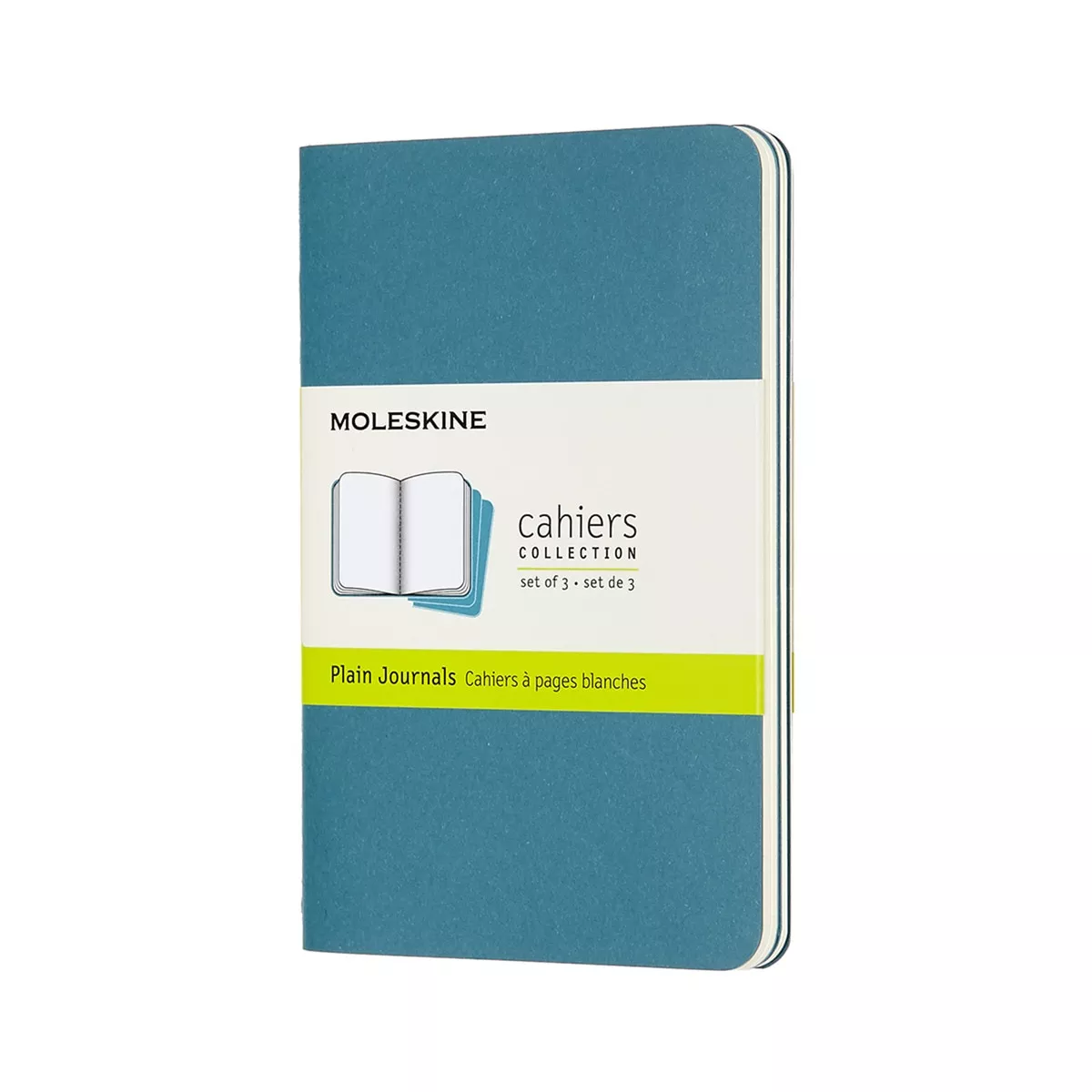 Moleskine - Set 3 Libretas Hojas Lisas Azul En Oferta Moleskine - Set 3 Libretas Hojas Lisas Azul Barato