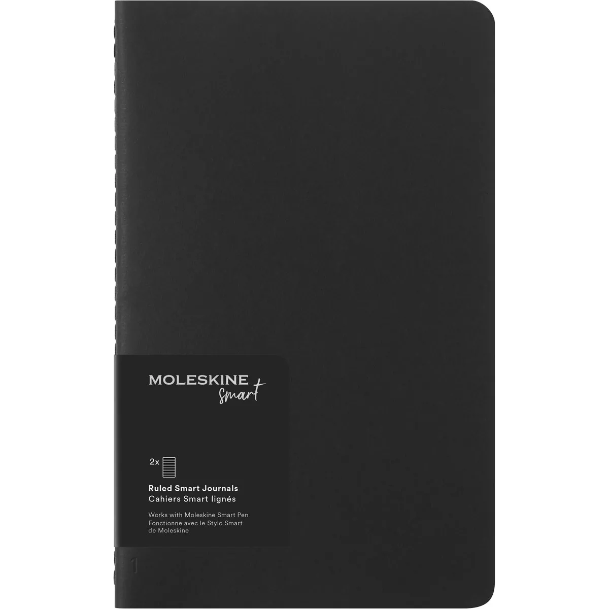 Moleskine - Set De 2 Libretas Large Smart Cahier Tapa Flexible Hojas Rayadas Negro En Oferta Moleskine - Set De 2 Libretas Large Smart Cahier Tapa Flexible Hojas Rayadas Negro Barato