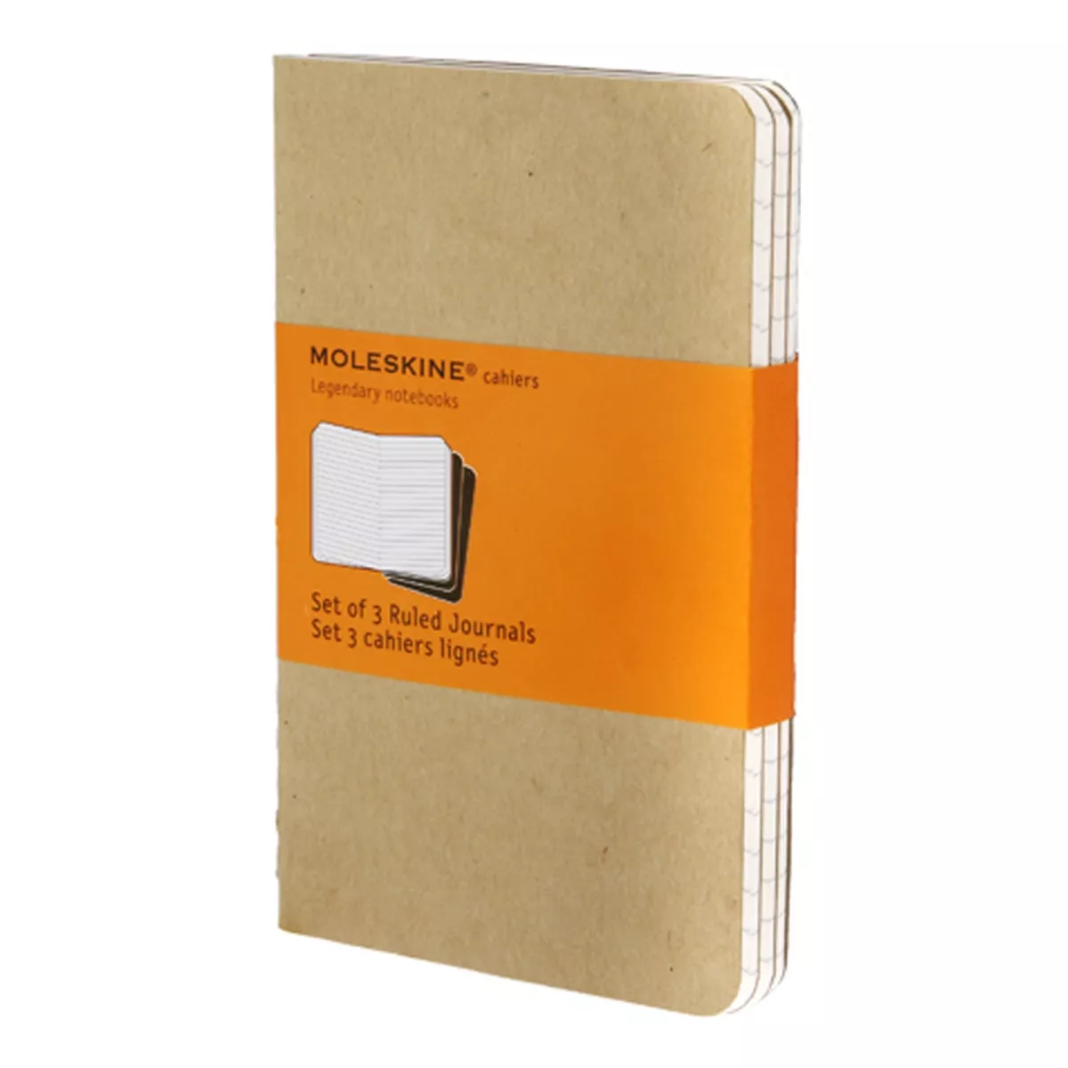 Moleskine - Set De 3 Cuadernos Cahier A Rayas Pocket Kraft En Oferta Moleskine - Set De 3 Cuadernos Cahier A Rayas Pocket Kraft Barato