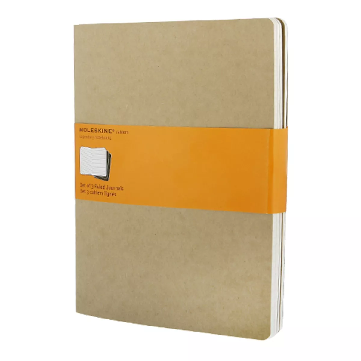 Moleskine - Set De 3 Cuadernos Cahier A Rayas Xl Kraft En Oferta Moleskine - Set De 3 Cuadernos Cahier A Rayas Xl Kraft Barato