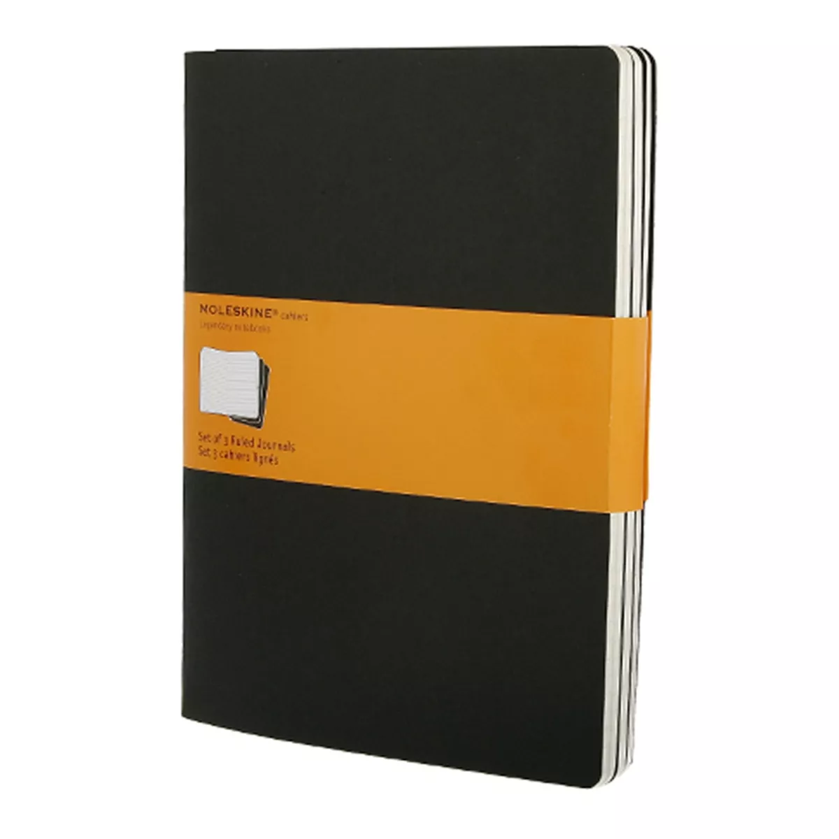 Moleskine - Set De 3 Cuadernos Cahier A Rayas Xl Negro En Oferta Moleskine - Set De 3 Cuadernos Cahier A Rayas Xl Negro Barato
