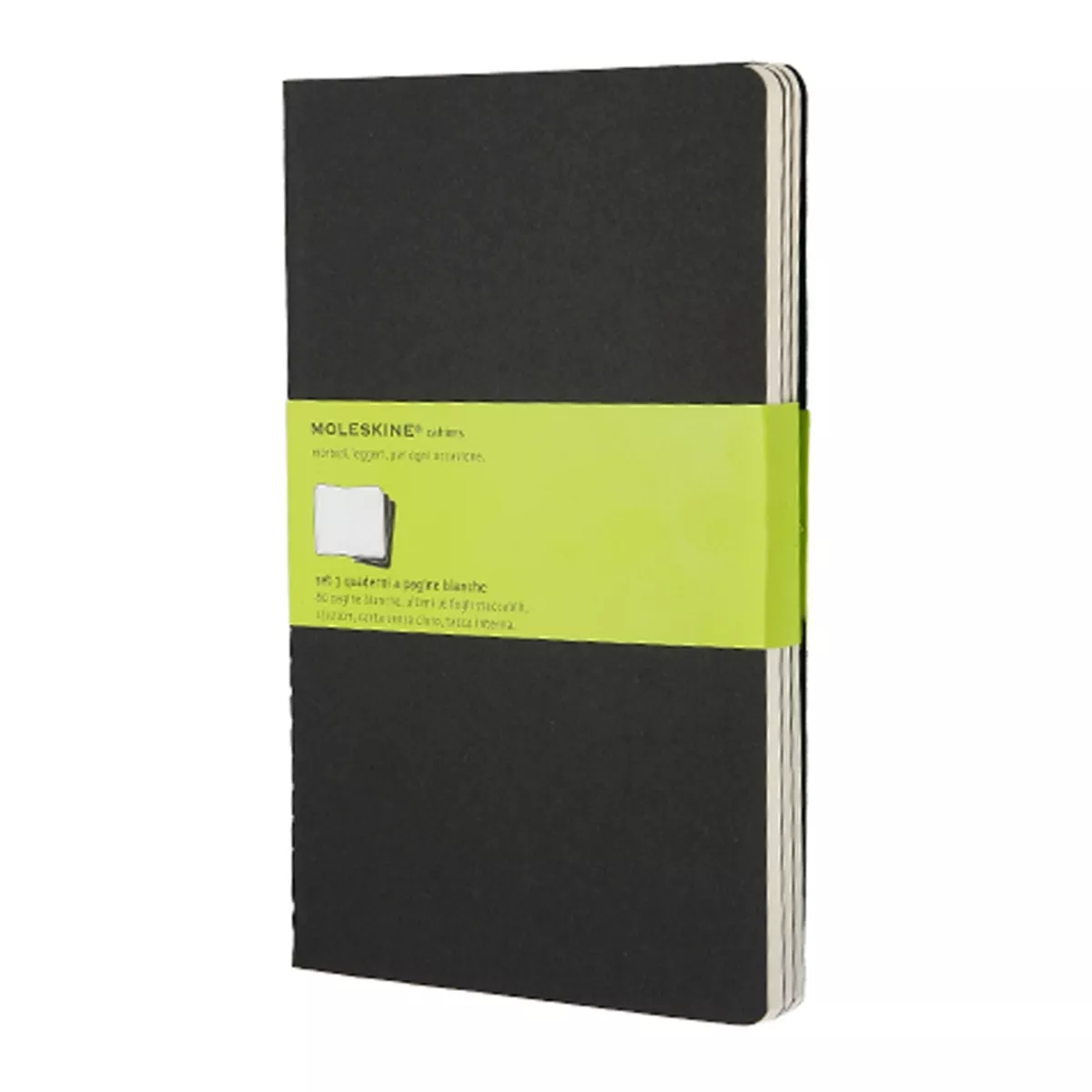 Moleskine - Set De 3 Cuadernos Cahier Páginas En Blanco Grande Negro En Oferta Moleskine - Set De 3 Cuadernos Cahier Páginas En Blanco Grande Negro Barato